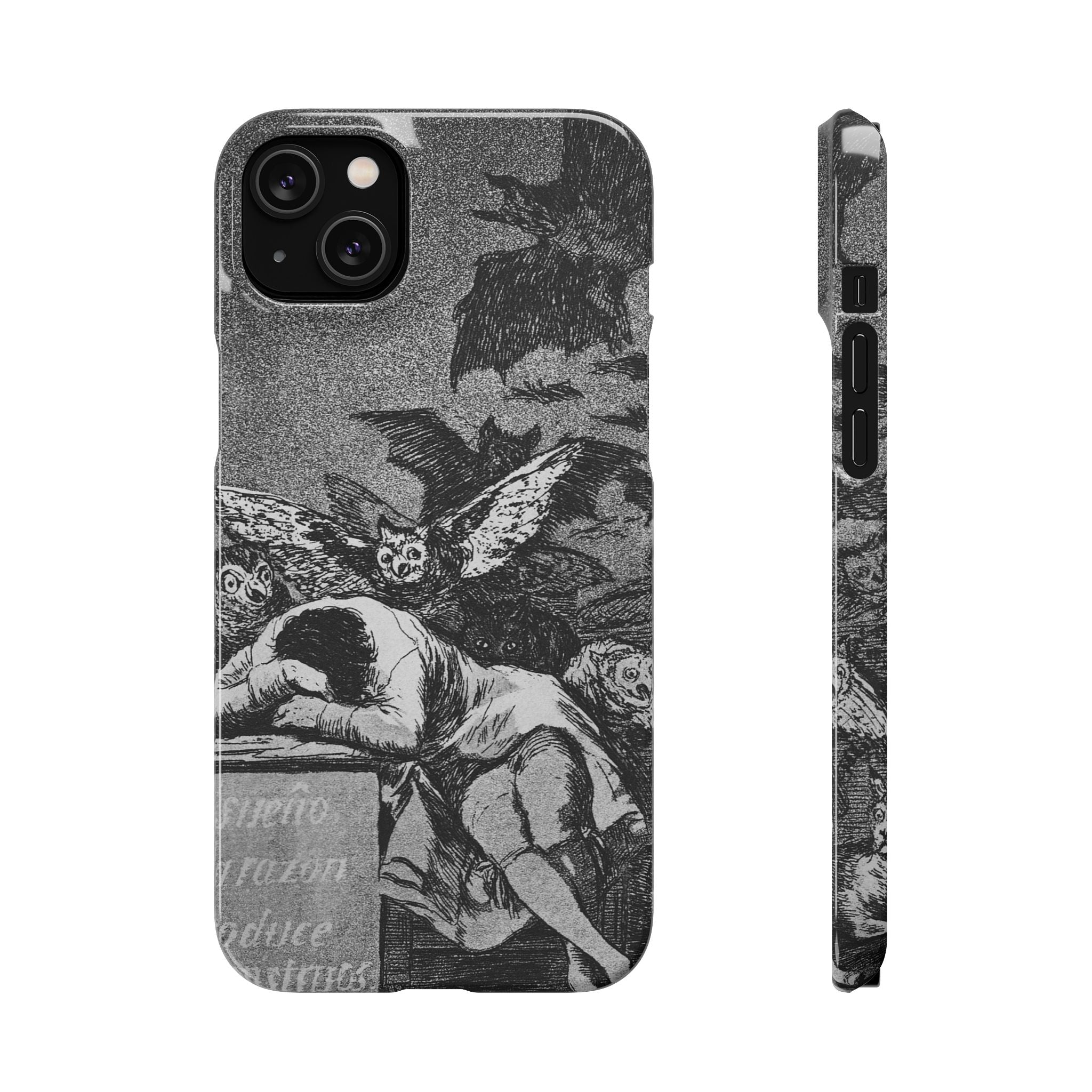 The Sleep of Reason by Goya - iPhone Slim Case