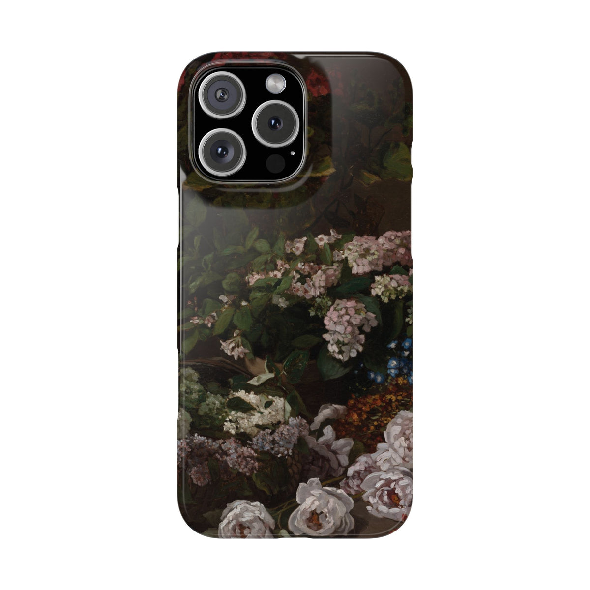 Spring Flowers by Claude Monet - iPhone Slim Case