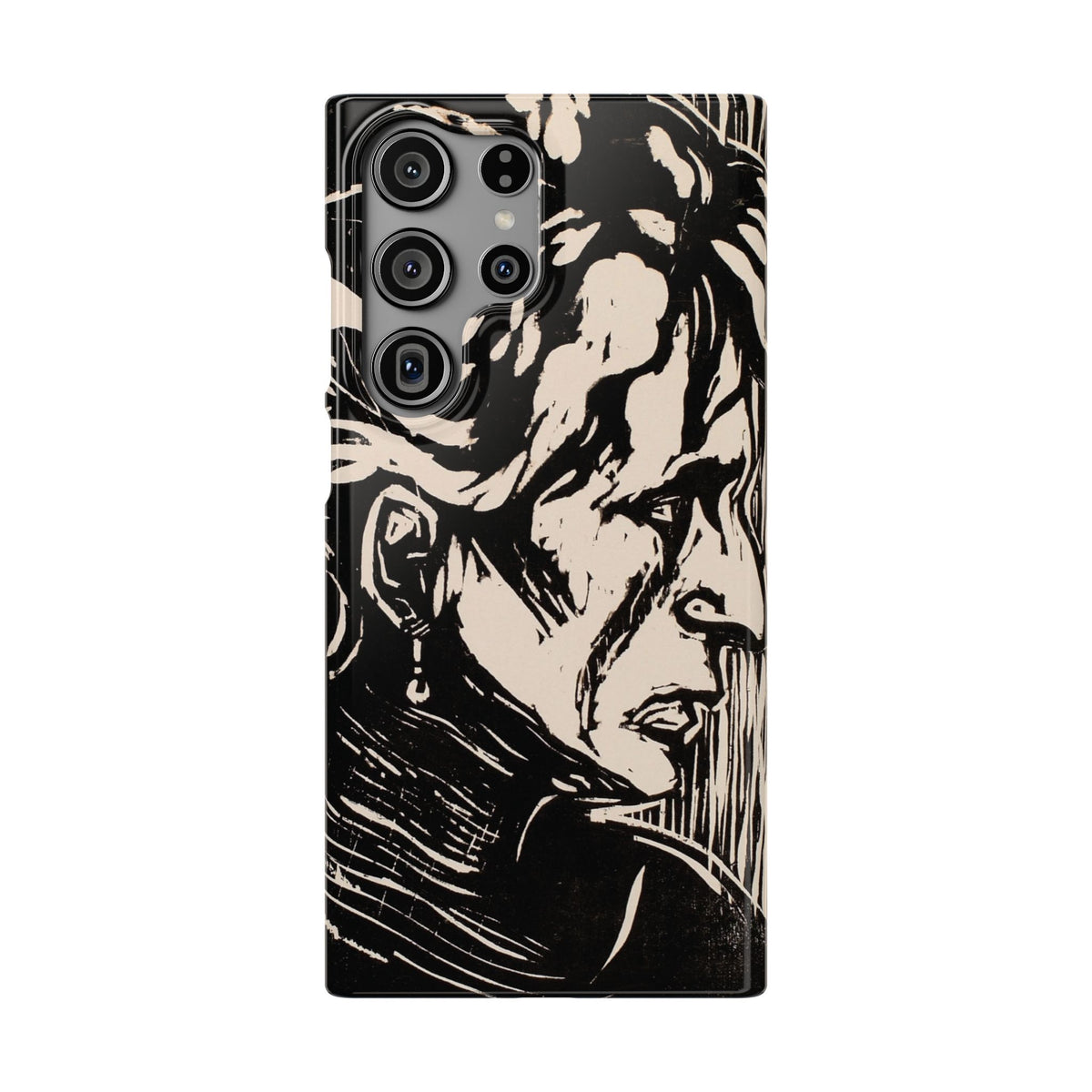 Portrait of an Elderly Lady by Edvard Munch - Samsung Slim Case