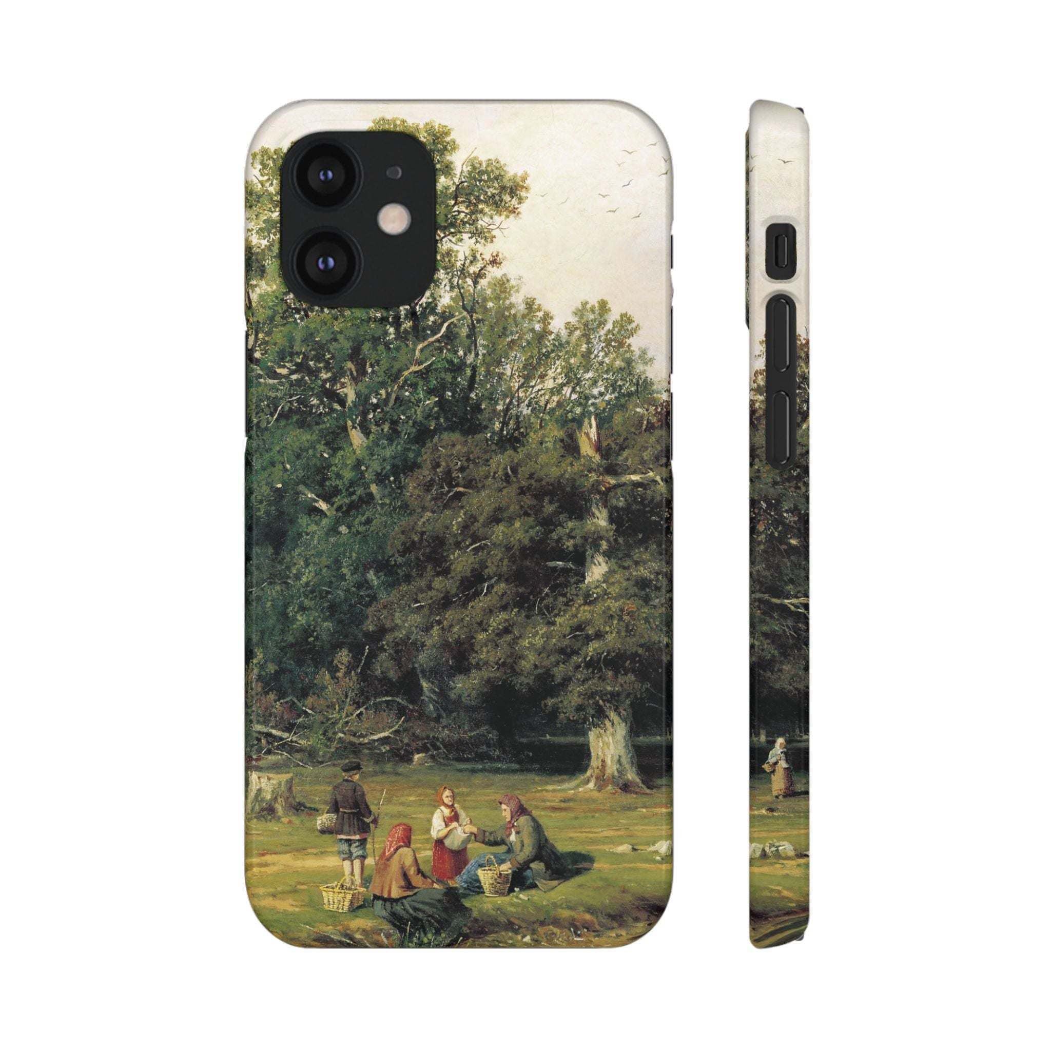 For Mushrooms by Ivan Ivanovich Shishkin - iPhone Slim Case