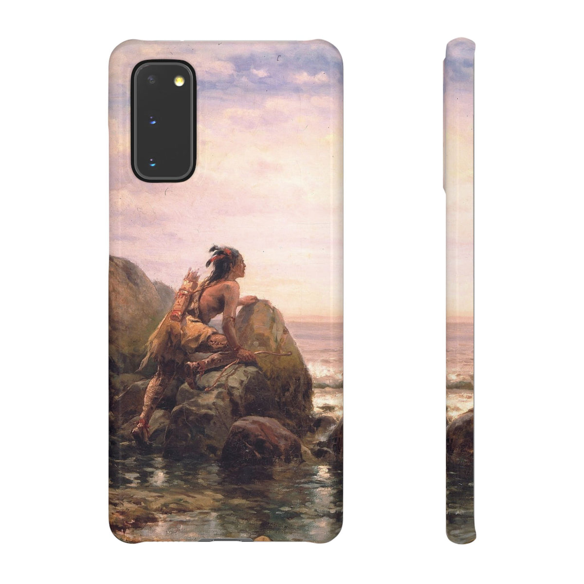 Henrik Hudson entering New York Harbor by Edward Moran - Samsung Slim Case