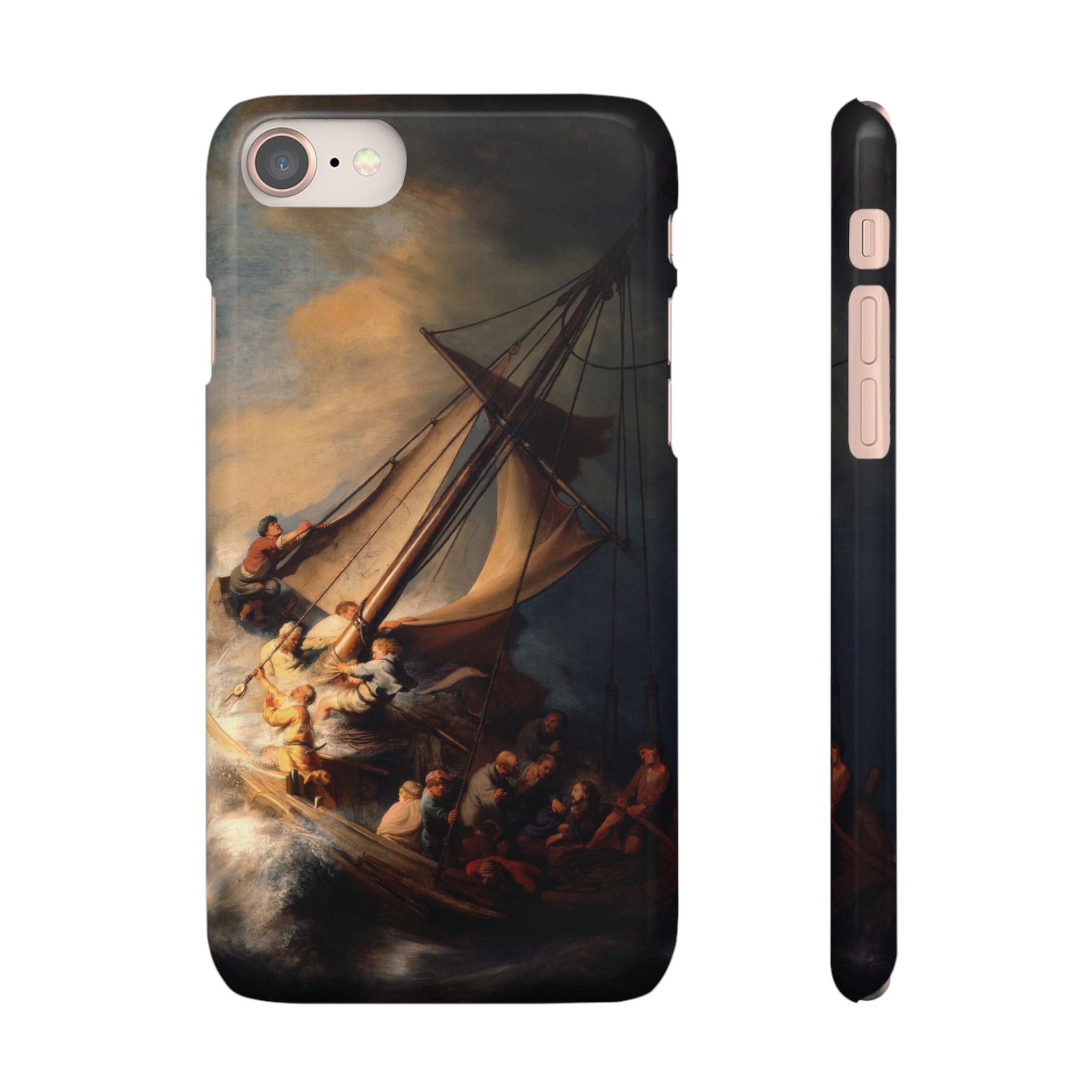The Storm on the Sea of Galilee by Rembrandt - iPhone Slim Case