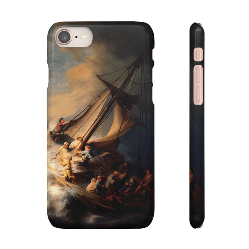 The Storm on the Sea of Galilee by Rembrandt - iPhone Slim Case