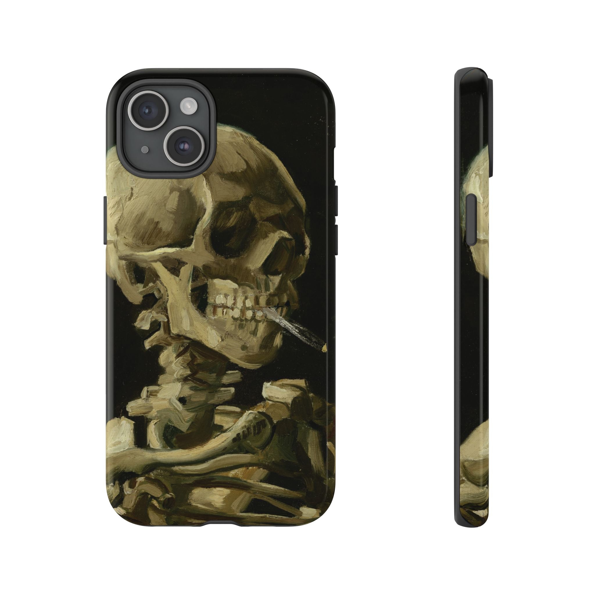 Head of a Skeleton with a Burning Cigarette by Vincent van Gogh - iPhone Tough Case