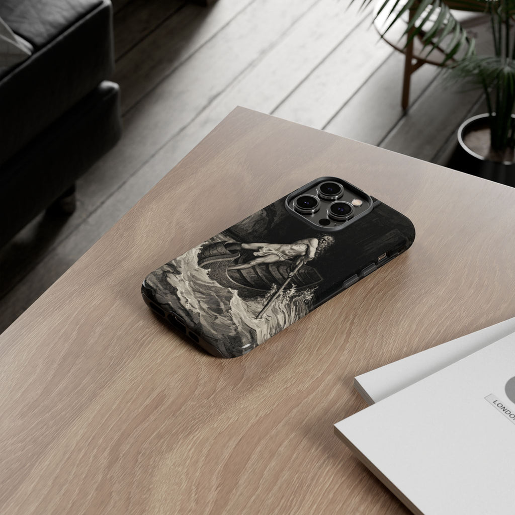 Canto III - Charon by Gustave Doré - iPhone Tough Case