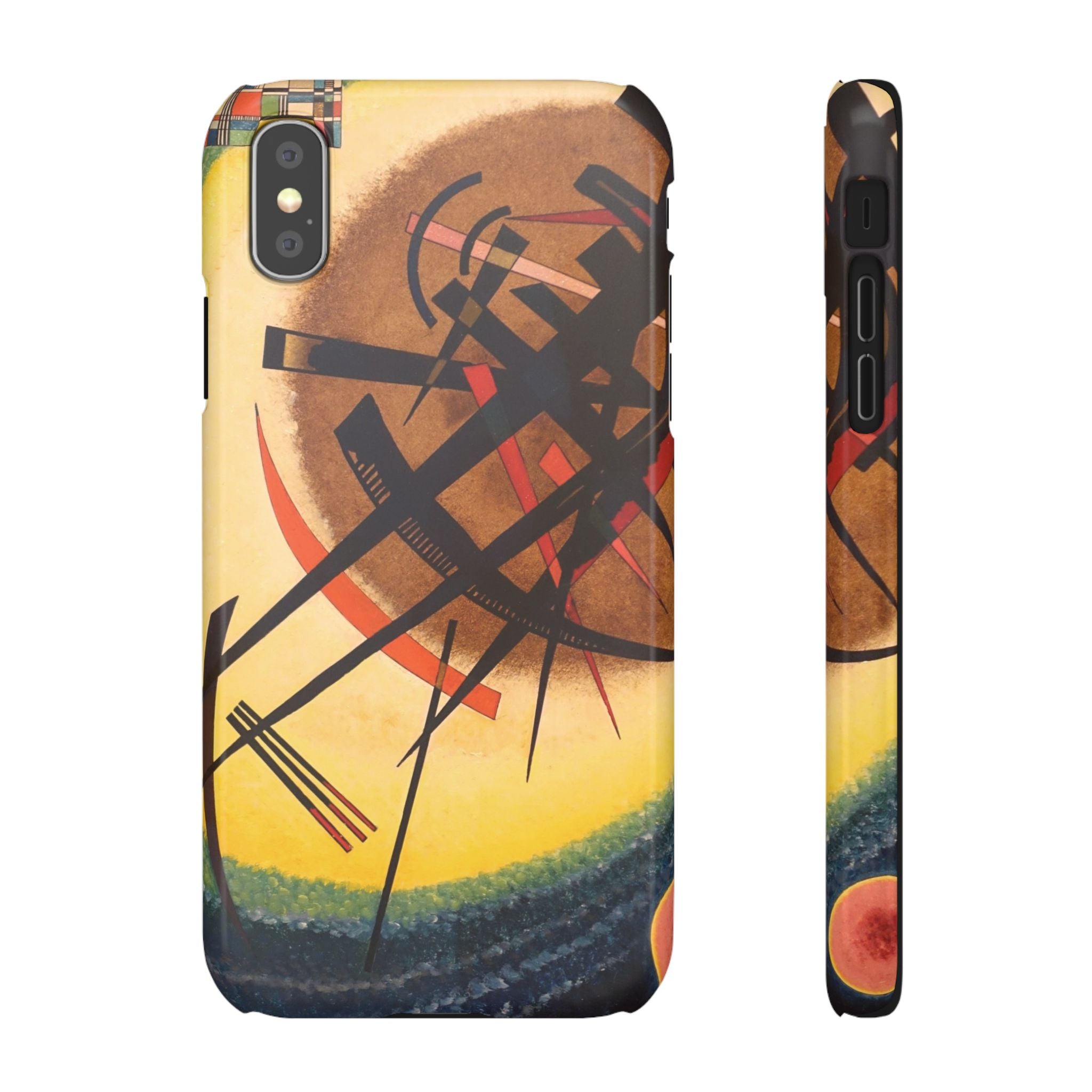 In the Bright Oval by Vasily Kandinsky - iPhone Slim Case