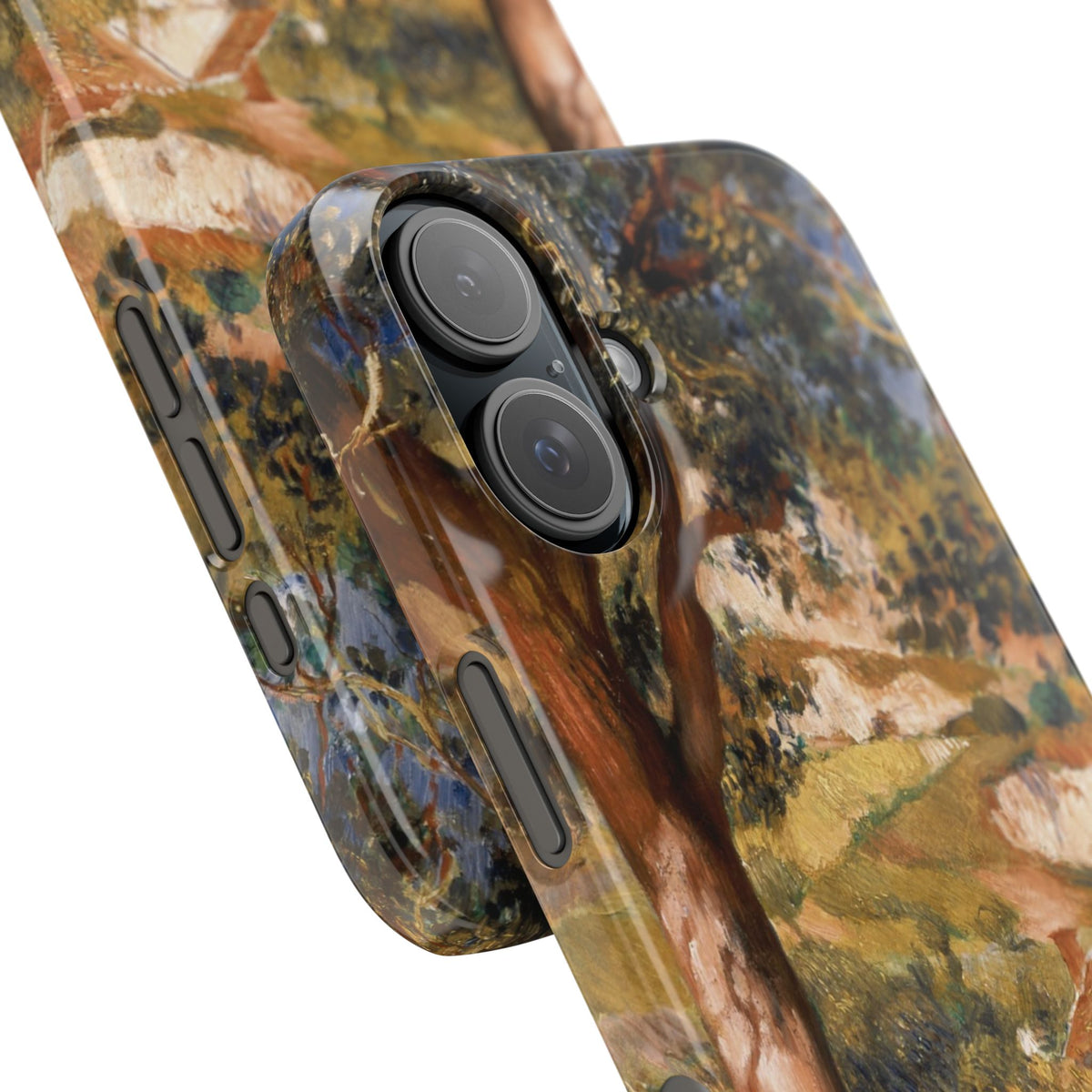 Paysage a La Roche Guyon by Pierre Auguste Renoir - iPhone Slim Case