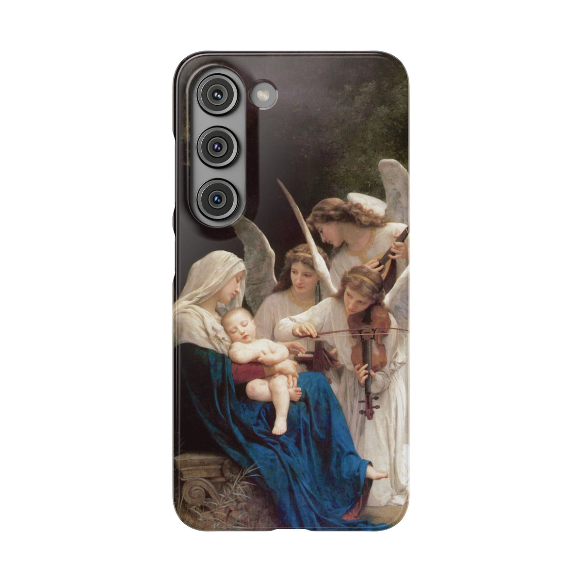 The Virgin of the angels by William-Adolphe Bouguereau - Samsung Slim Case