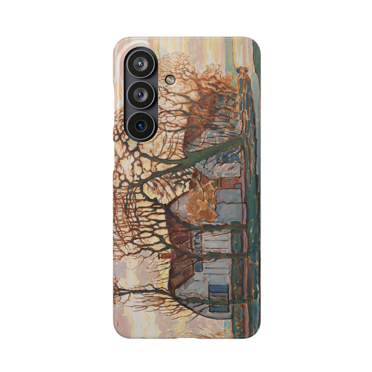 Farm near Duivendrecht by Piet Mondrian - Samsung Slim Case