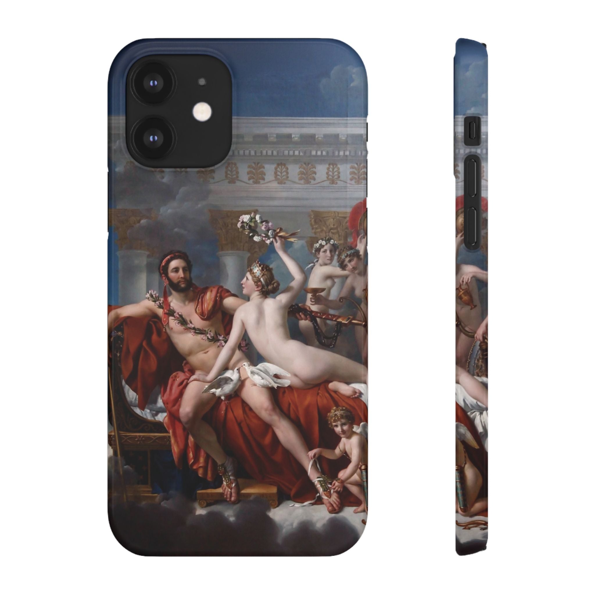 The Death of Marat by Jacques-Louis David - iPhone Slim Case