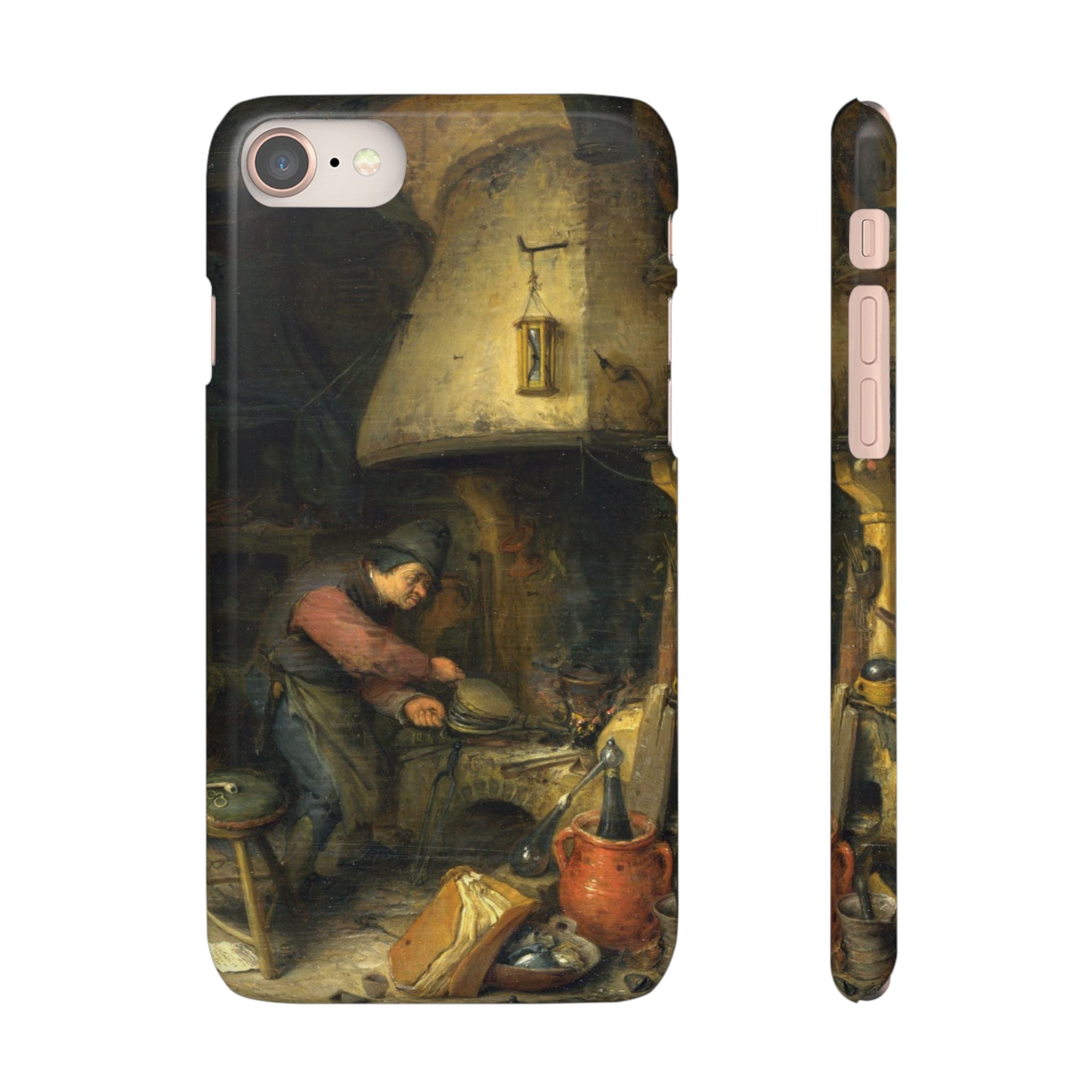 The Alchemist by Adriaen van Ostade - iPhone Slim Case