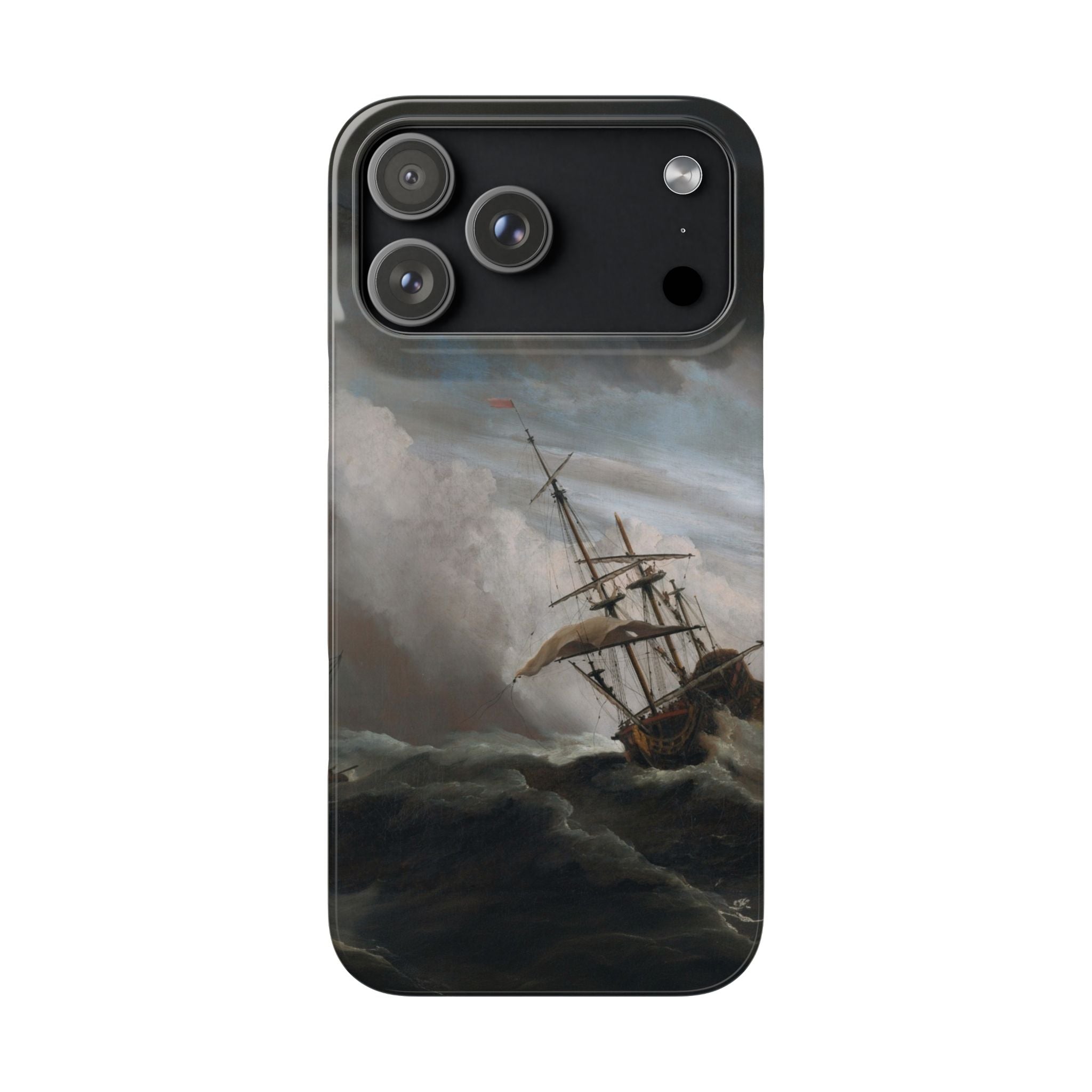 The Gust by Willem van de Velde - iPhone Slim Case