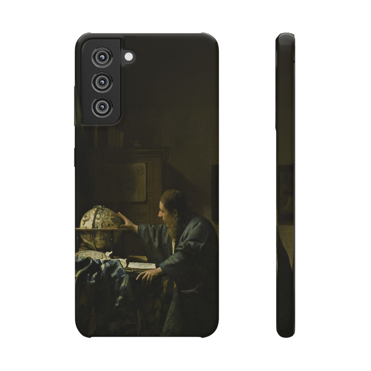 The Astronomer by Johannes Vermeer - Samsung Slim Case