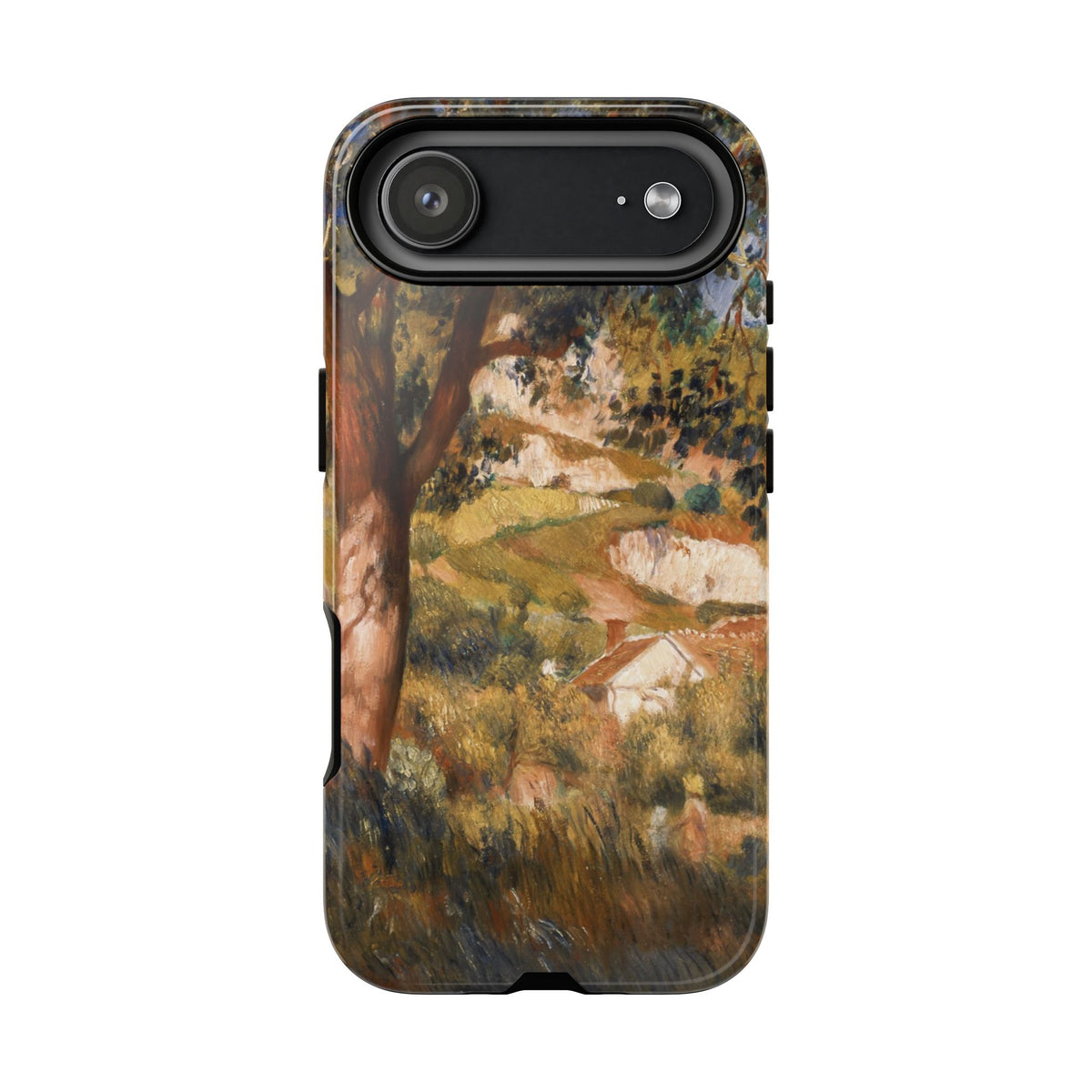 Paysage a La Roche Guyon by Pierre Auguste Renoir - iPhone Tough Case