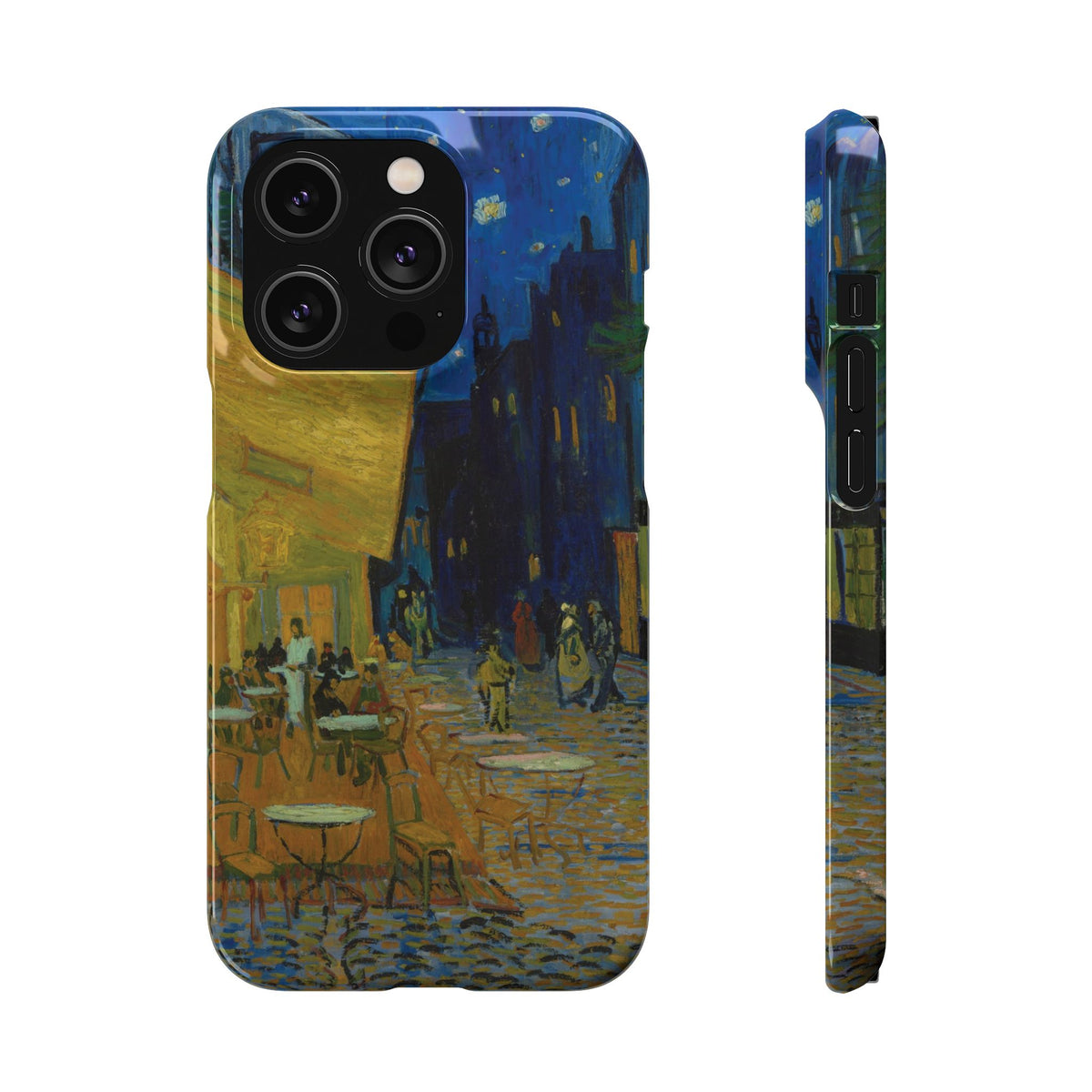 Café Terrace at Night by Vincent van Gogh - iPhone Slim Case