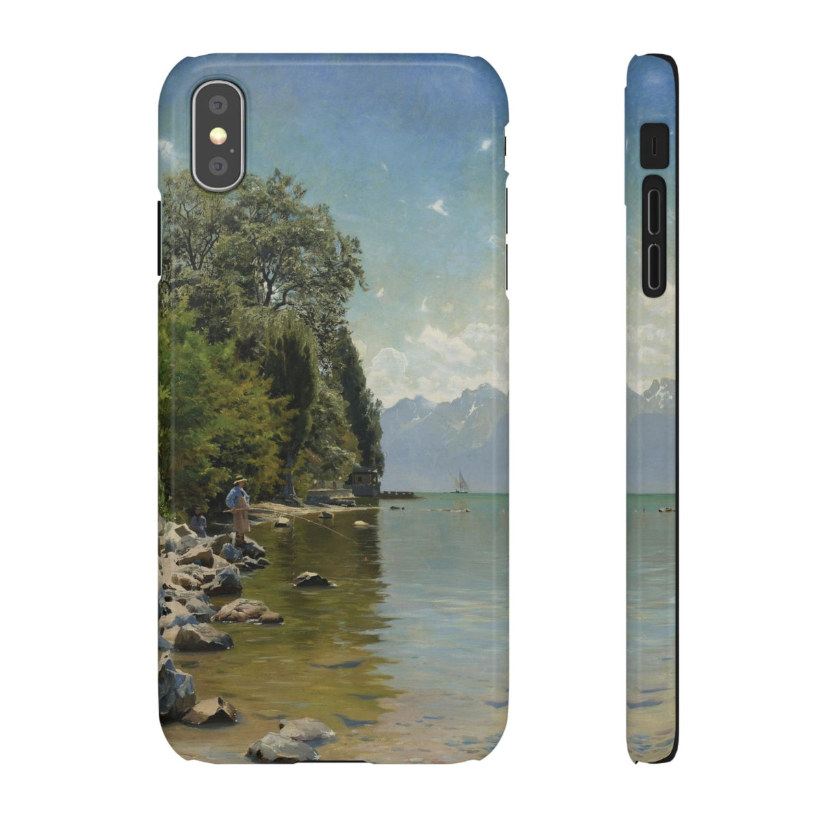 Lac Leman by Peder Mork Monsted - iPhone Slim Case