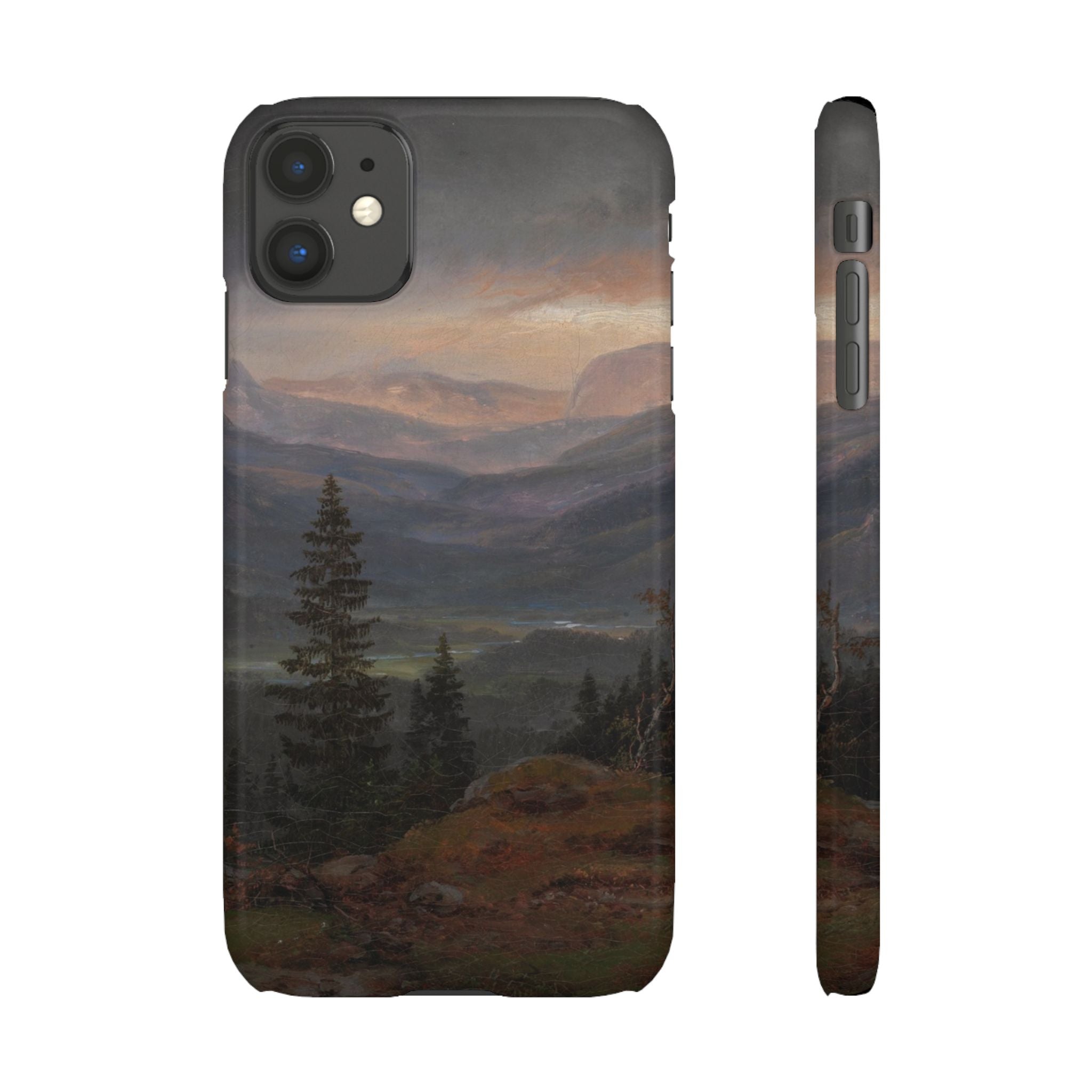 View over Hallingdal by Johan Dahl - iPhone Slim Case
