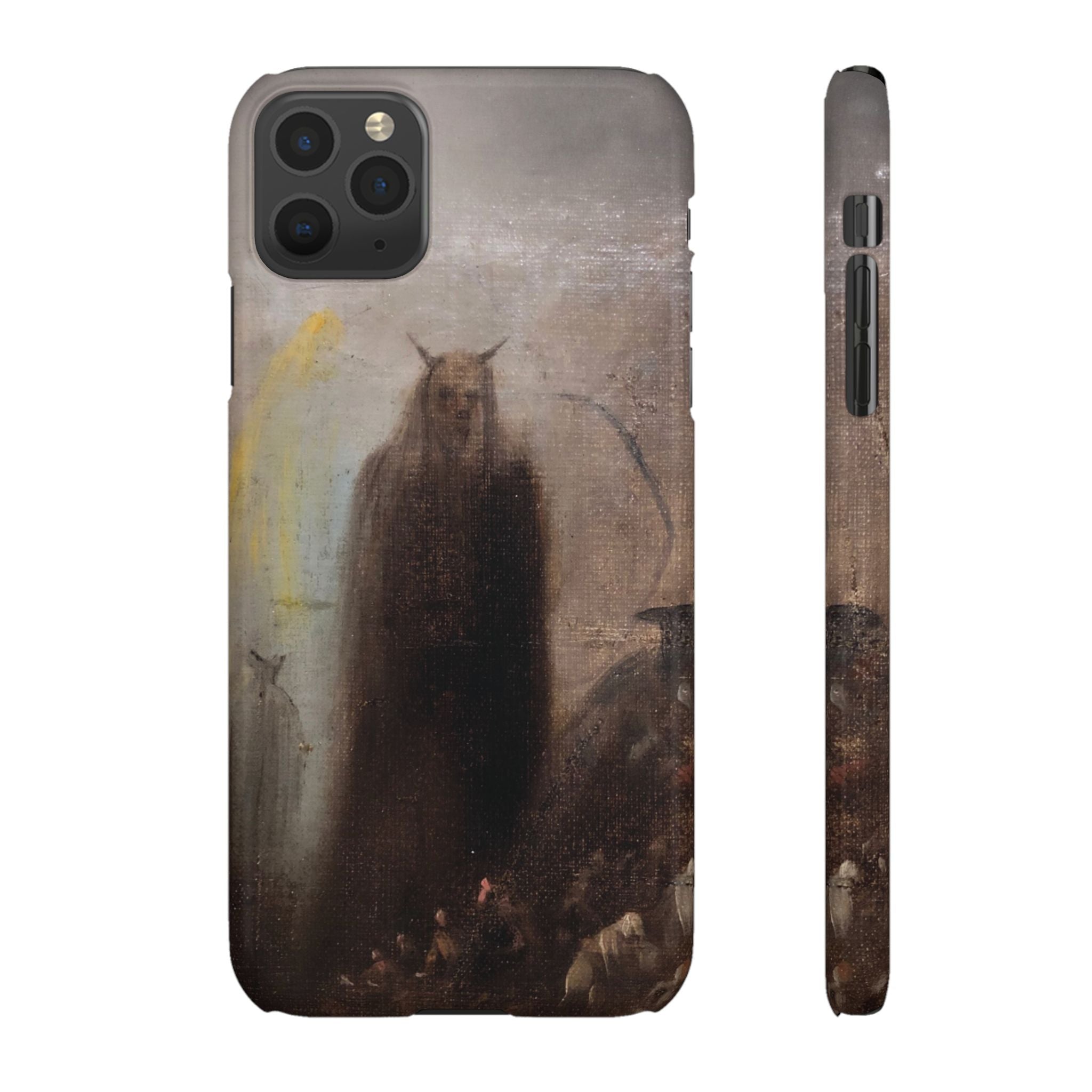Ghostly Vision by Francisco Goya - iPhone Slim Case