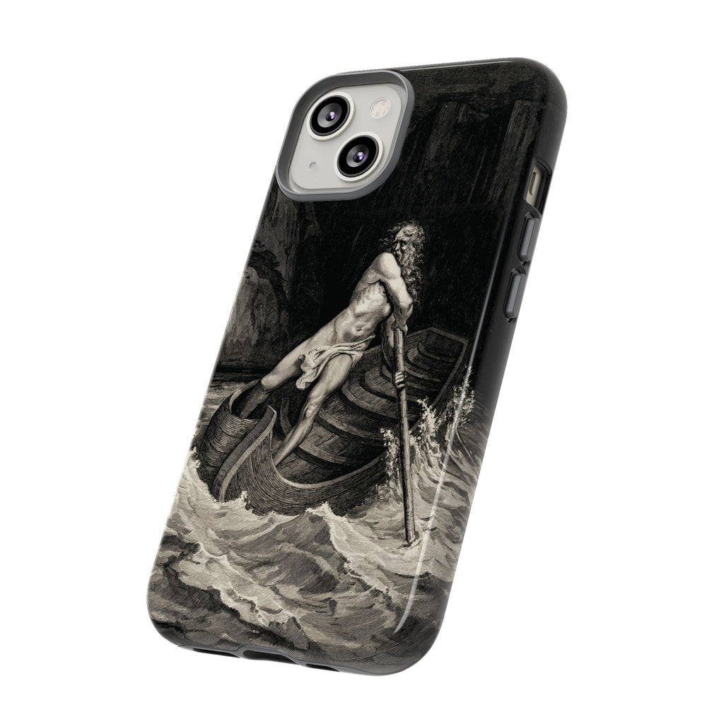 Canto III - Charon by Gustave Doré - iPhone Tough Case