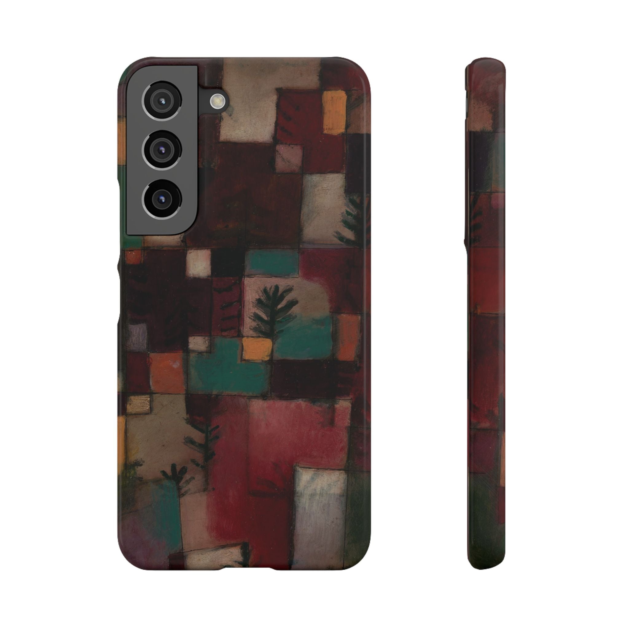 Redgreen and Violet-Yellow Rhythms by Paul Klee - Samsung Slim Case