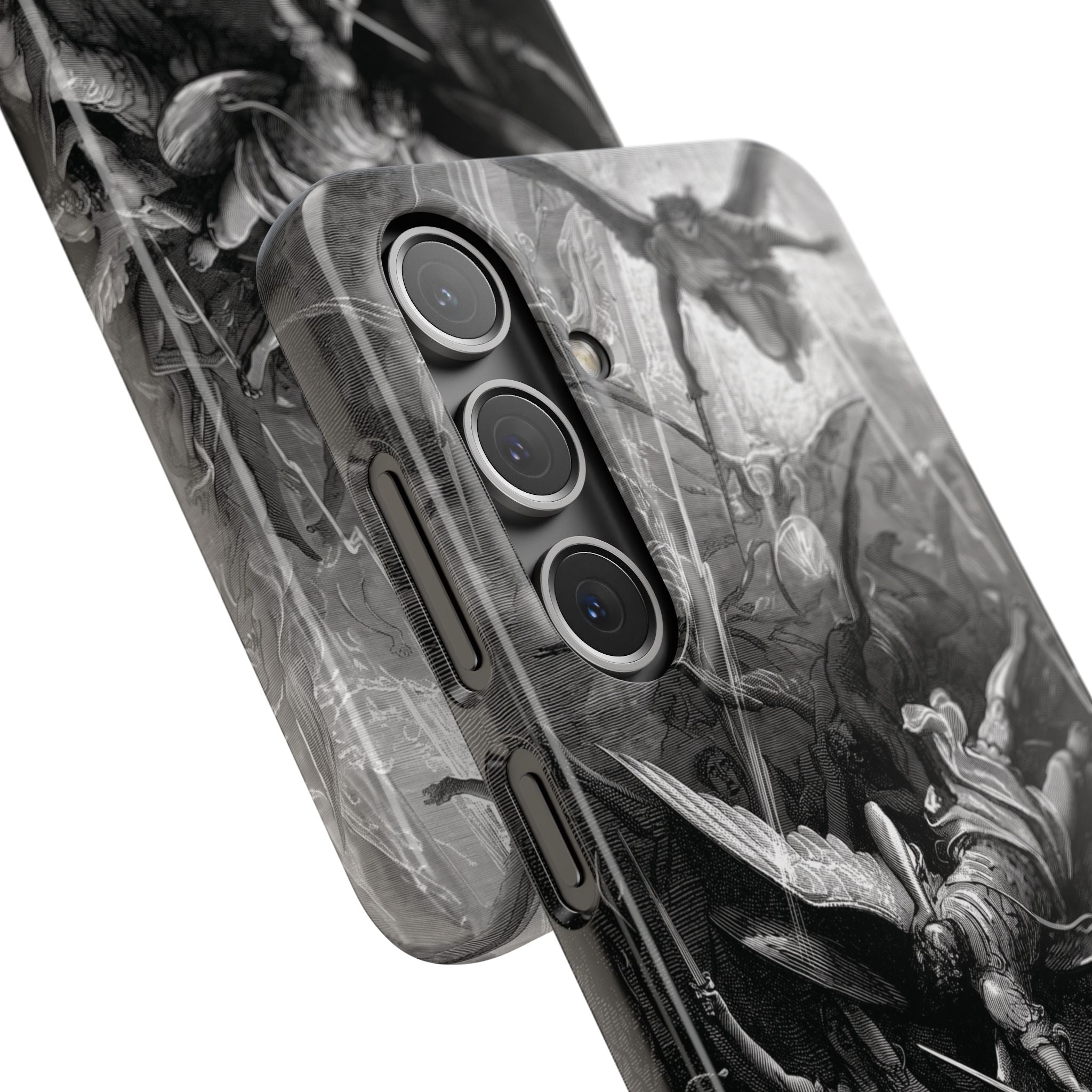 Paradise Lost |The Battle in Heaven by Gustave Doré - Samsung Slim Case