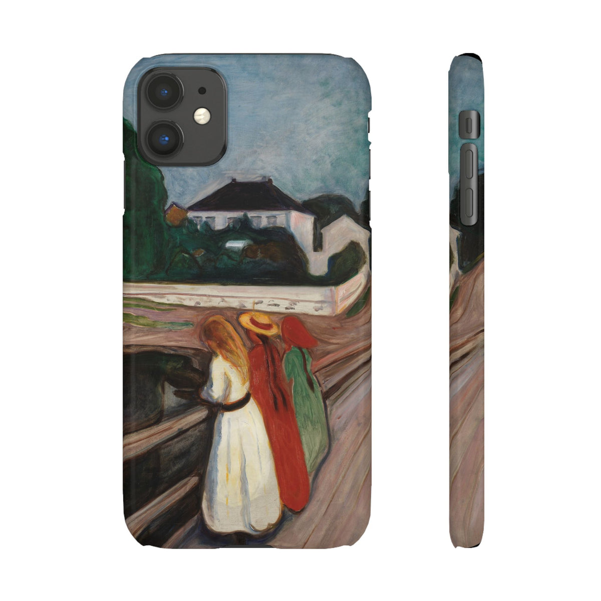 The Girls on the Bridge by Edvard Munch - iPhone Slim Case