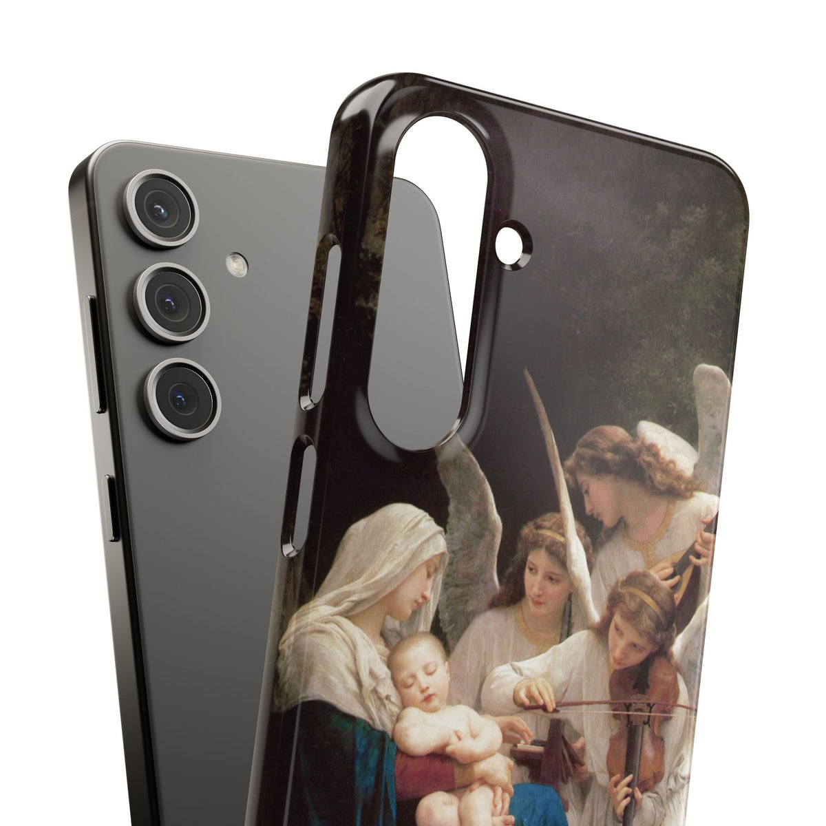 The Virgin of the angels by William-Adolphe Bouguereau - Samsung Slim Case