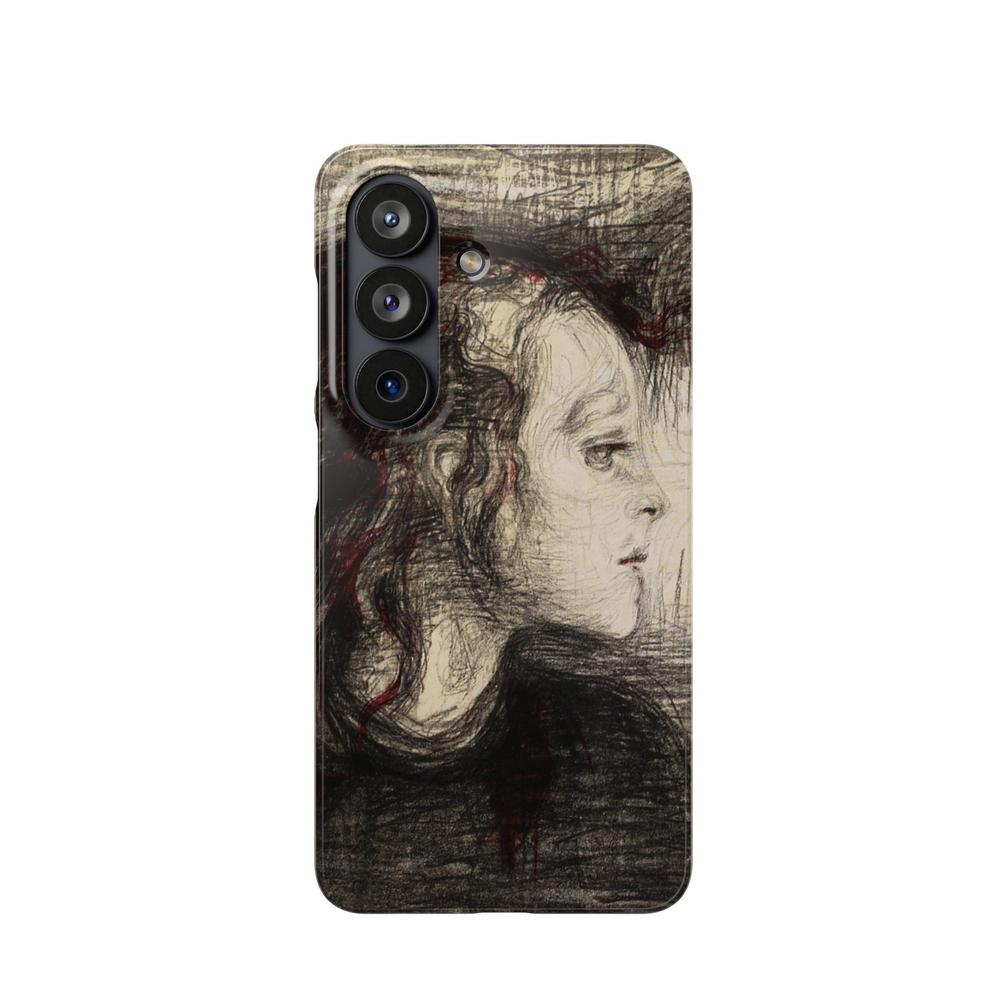 The Sick Child by Edvard Munch - Samsung Slim Case