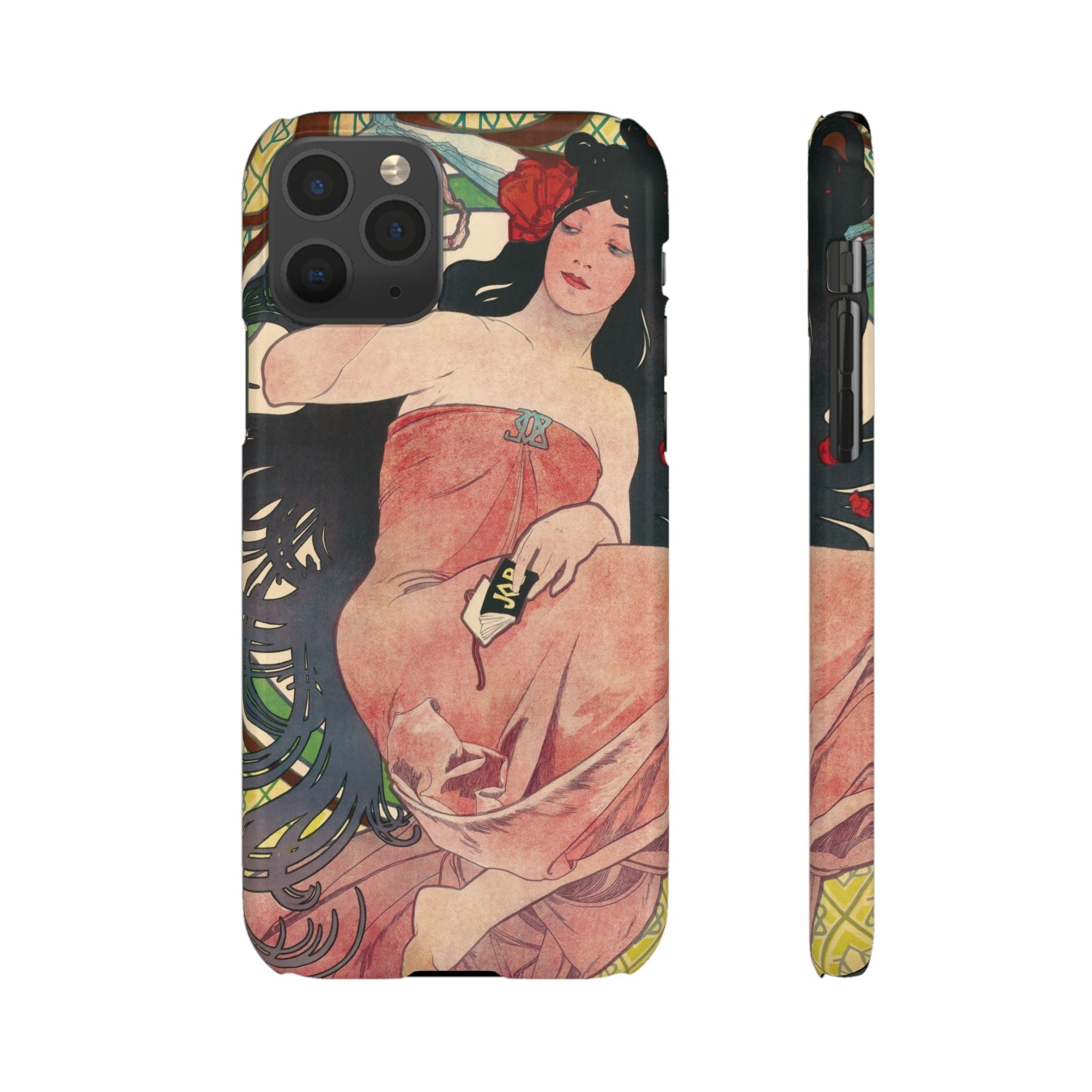 JOB by Alphonse Mucha - iPhone Slim Case