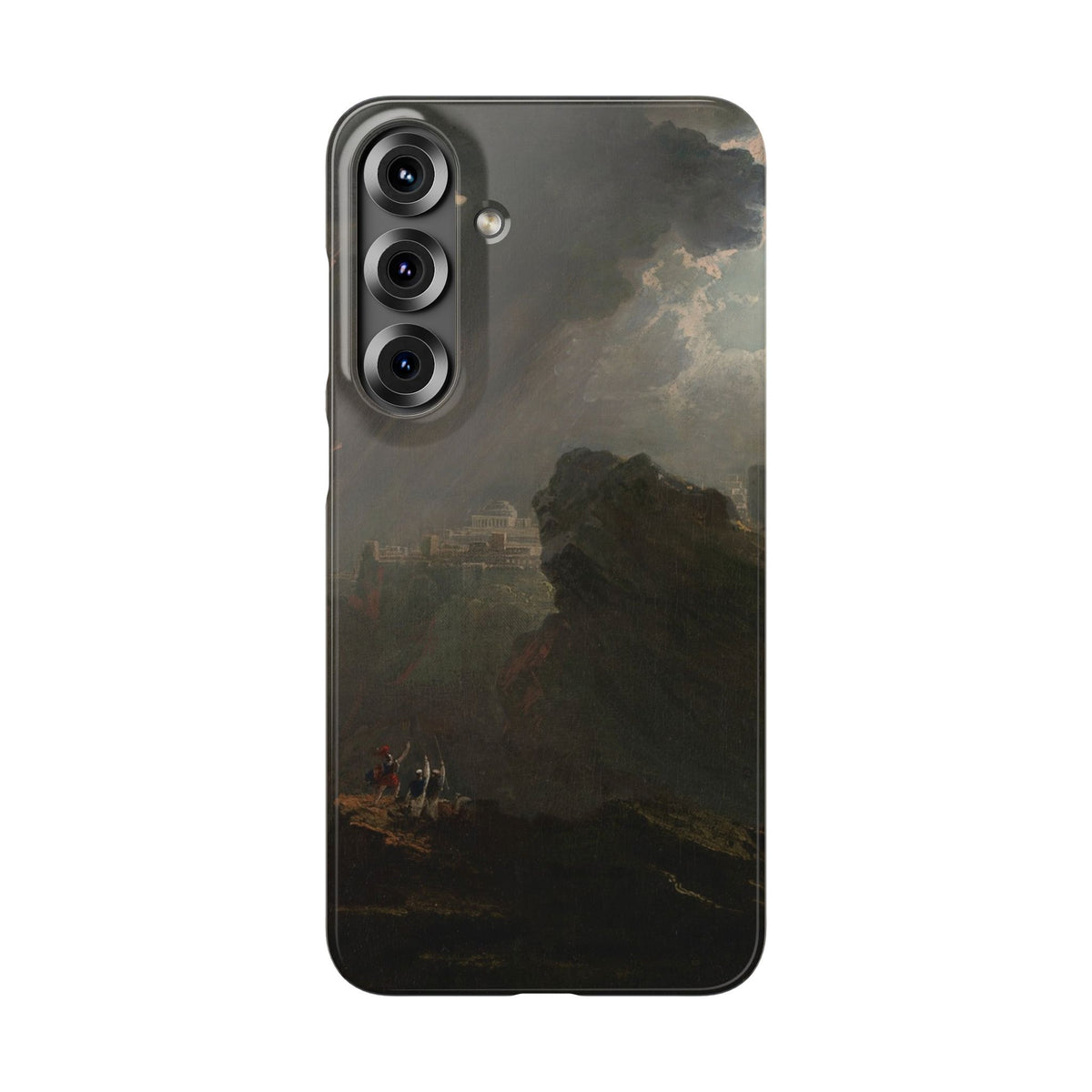 Josua befiehlt der Sonne, stillzustehen von John Martin – Samsung Slim Case