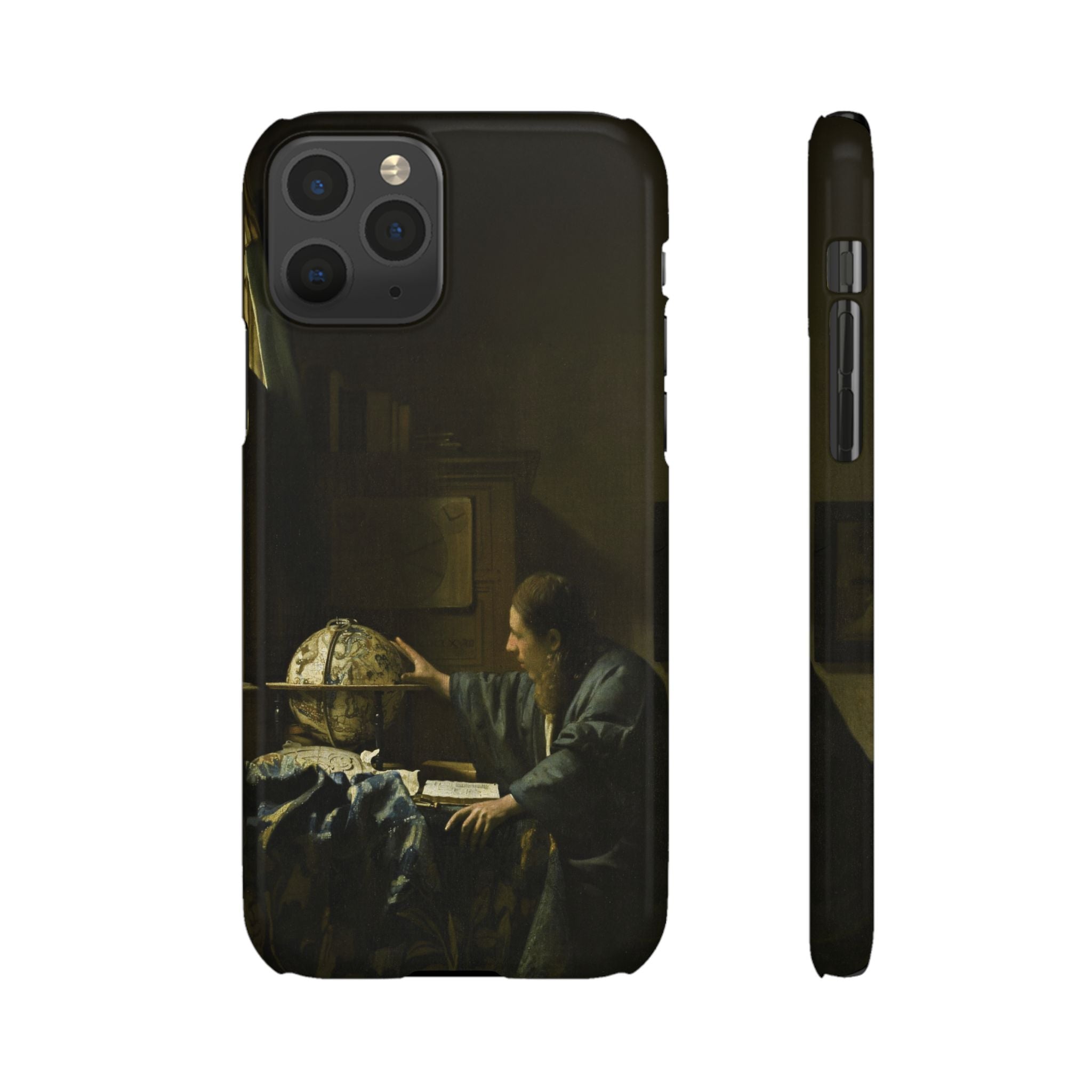 The Astronomer by Johannes Vermeer - iPhone Slim Case