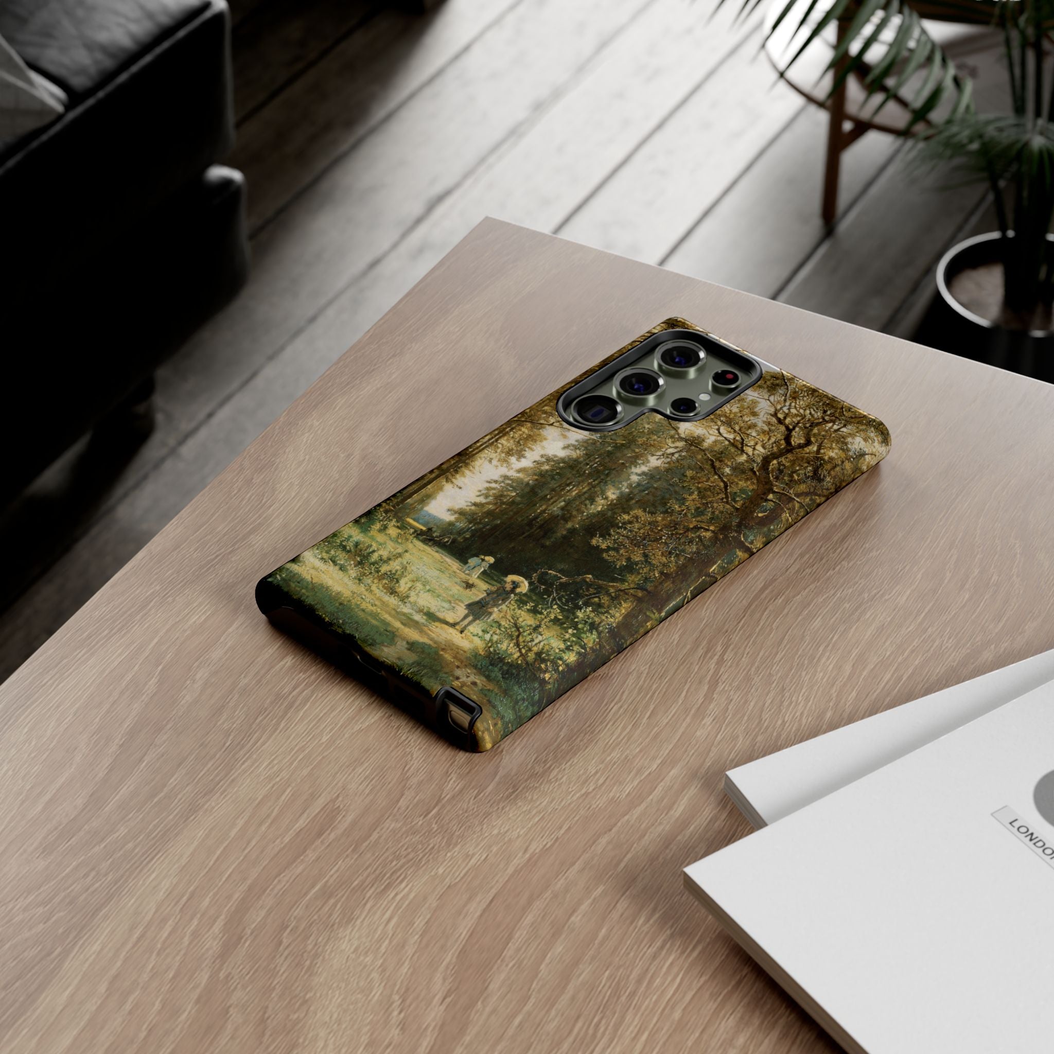 The Path in the Forest by Ivan Ivanovich Shishkin - Samsung Tough Case