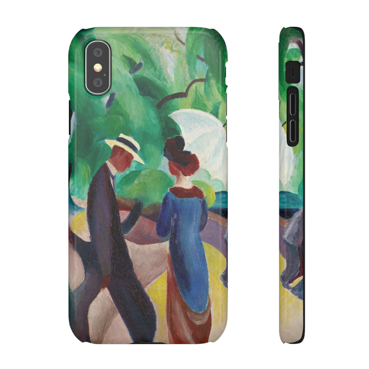 Promenade by August Macke - iPhone Slim Case