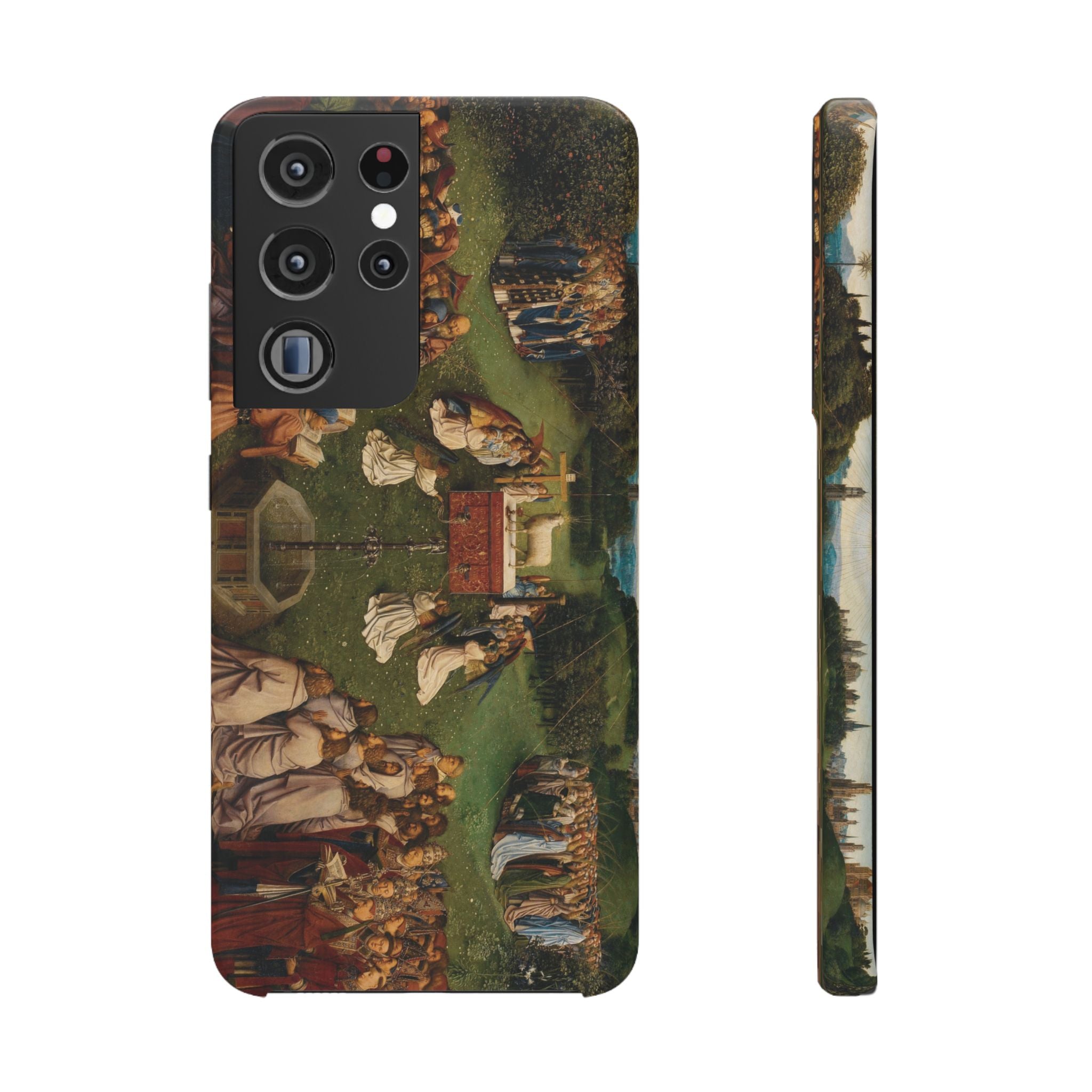 Adoration of the Lamb from the Ghent Altarpiece by Hubert van Eyck - Samsung Slim Case