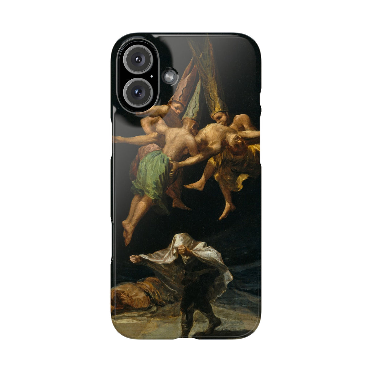 Witches’ Flight by Francisco de Goya - iPhone Slim Case