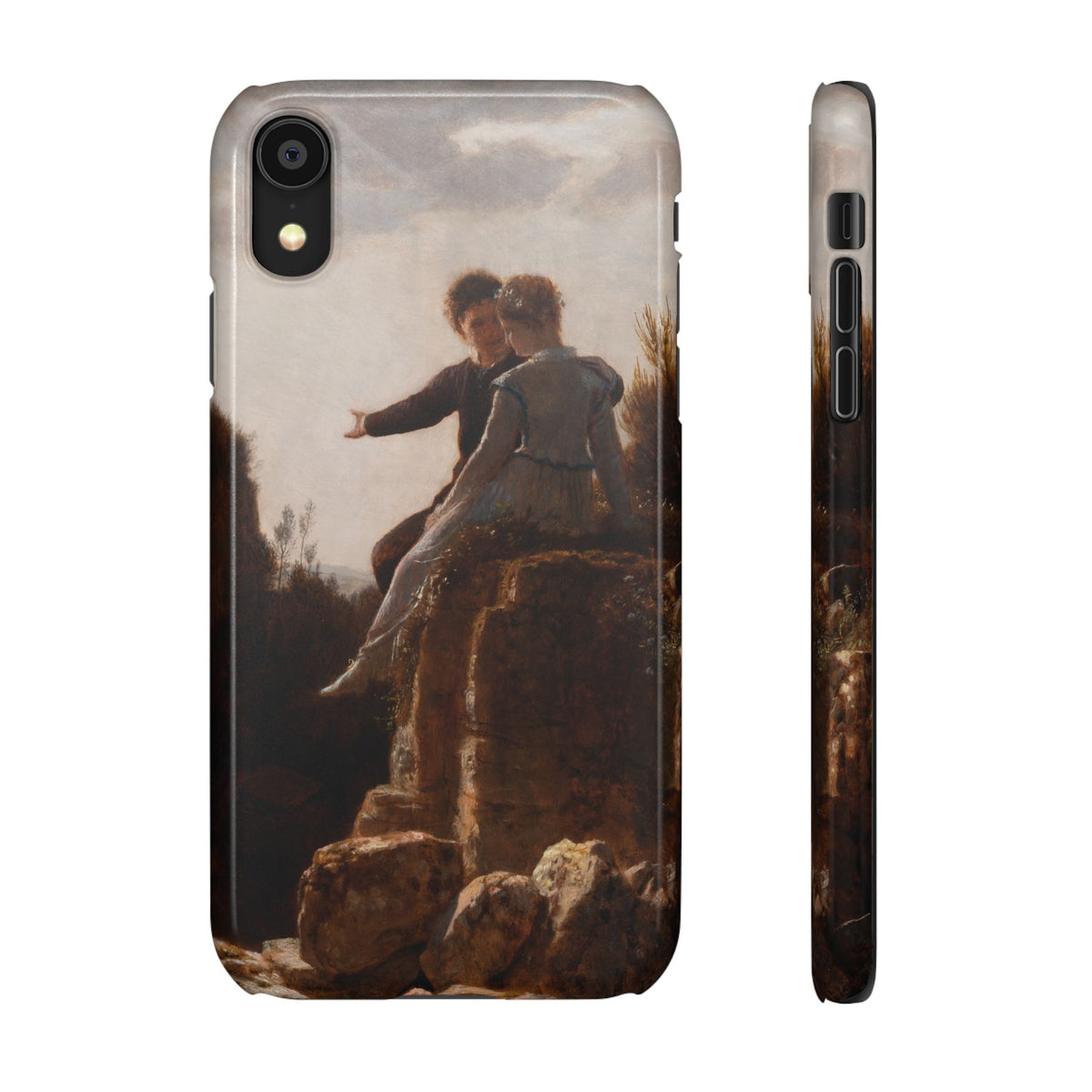 The Honeymoon by Arnold Böcklin - iPhone Slim Case