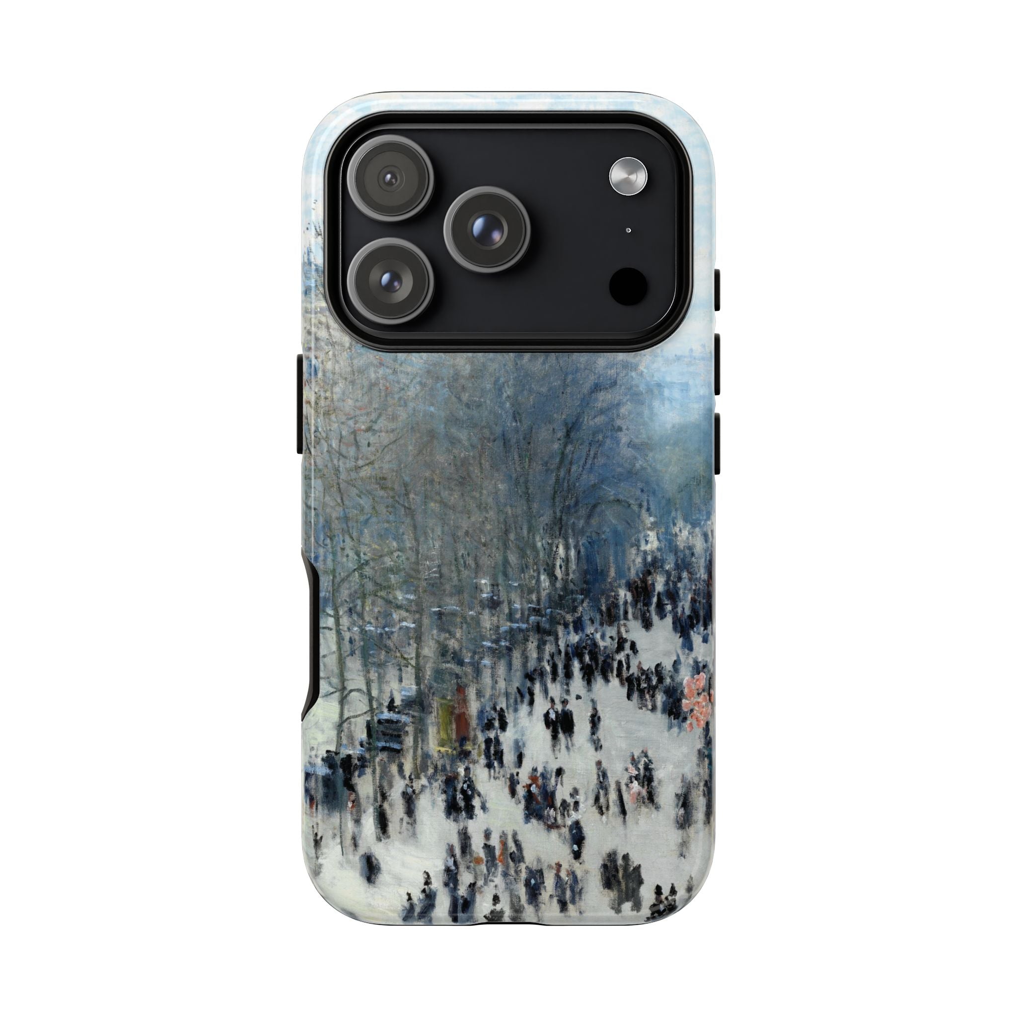 Boulevard des Capucines by Claude Monet - iPhone Tough Case