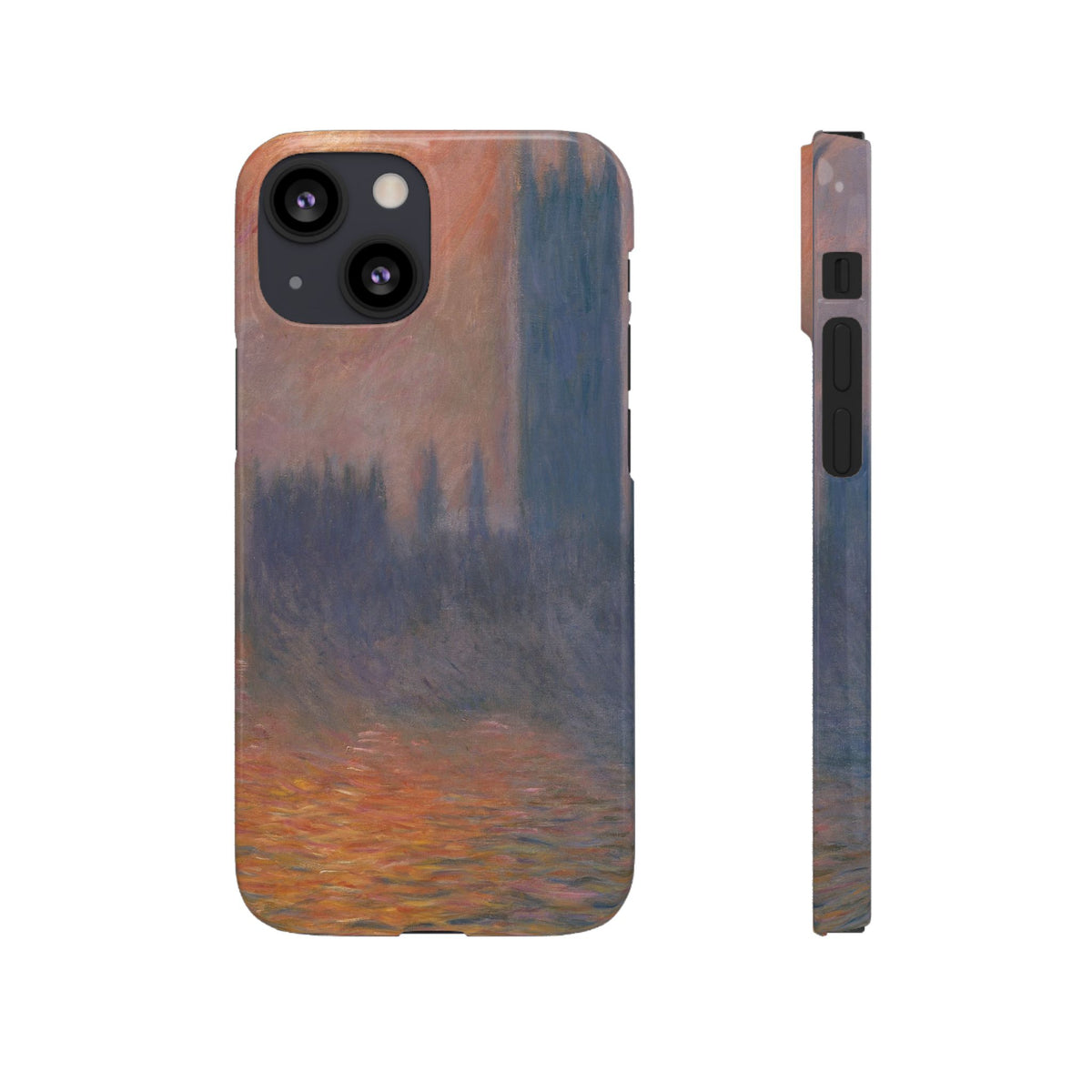 The Houses of Parliament Sunset by Claude Monet - iPhone Slim Case