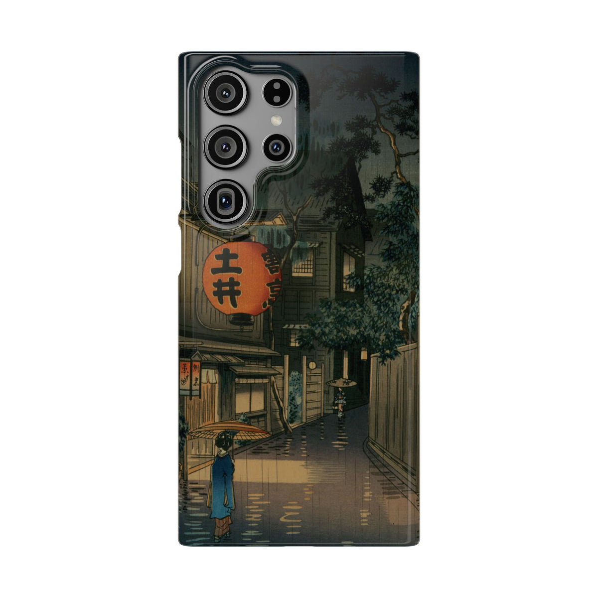 Evening at Ushigome by Tsuchiya Koitsu - Samsung Slim Case