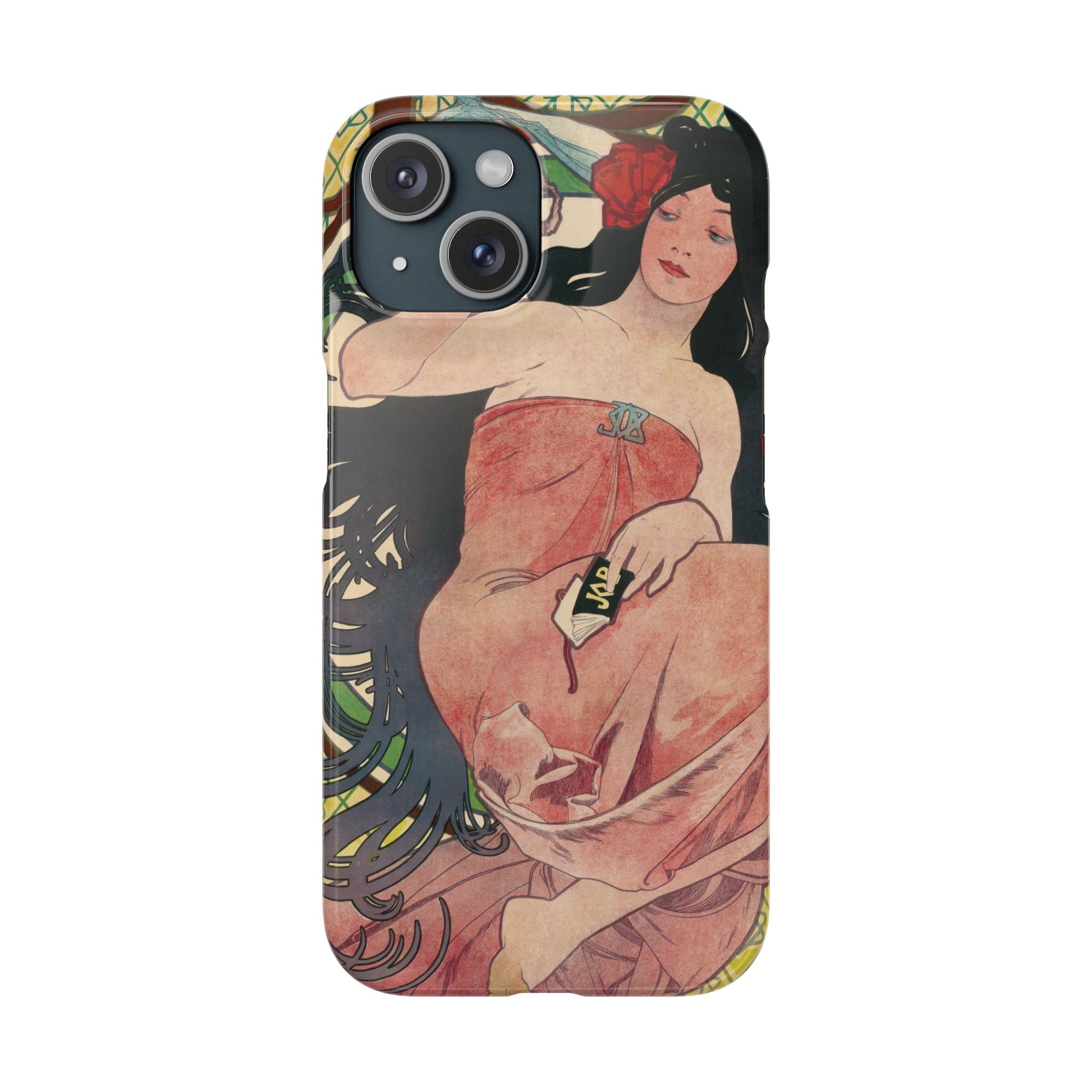 JOB by Alphonse Mucha - iPhone Slim Case