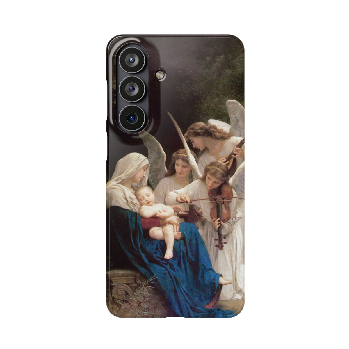 The Virgin of the angels by William-Adolphe Bouguereau - Samsung Slim Case