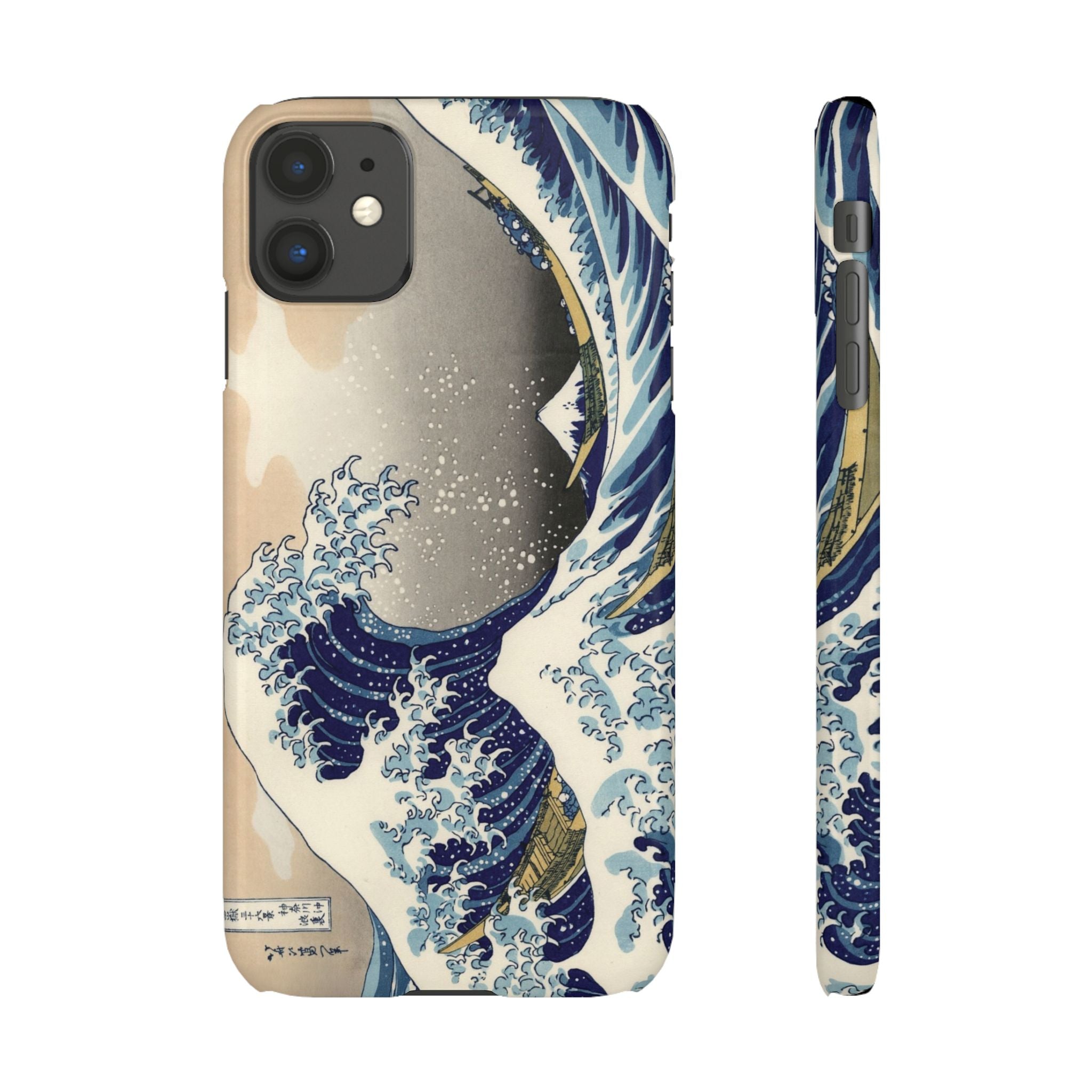 The Great Wave off Kanagawa by Hokusai - iPhone Slim Case