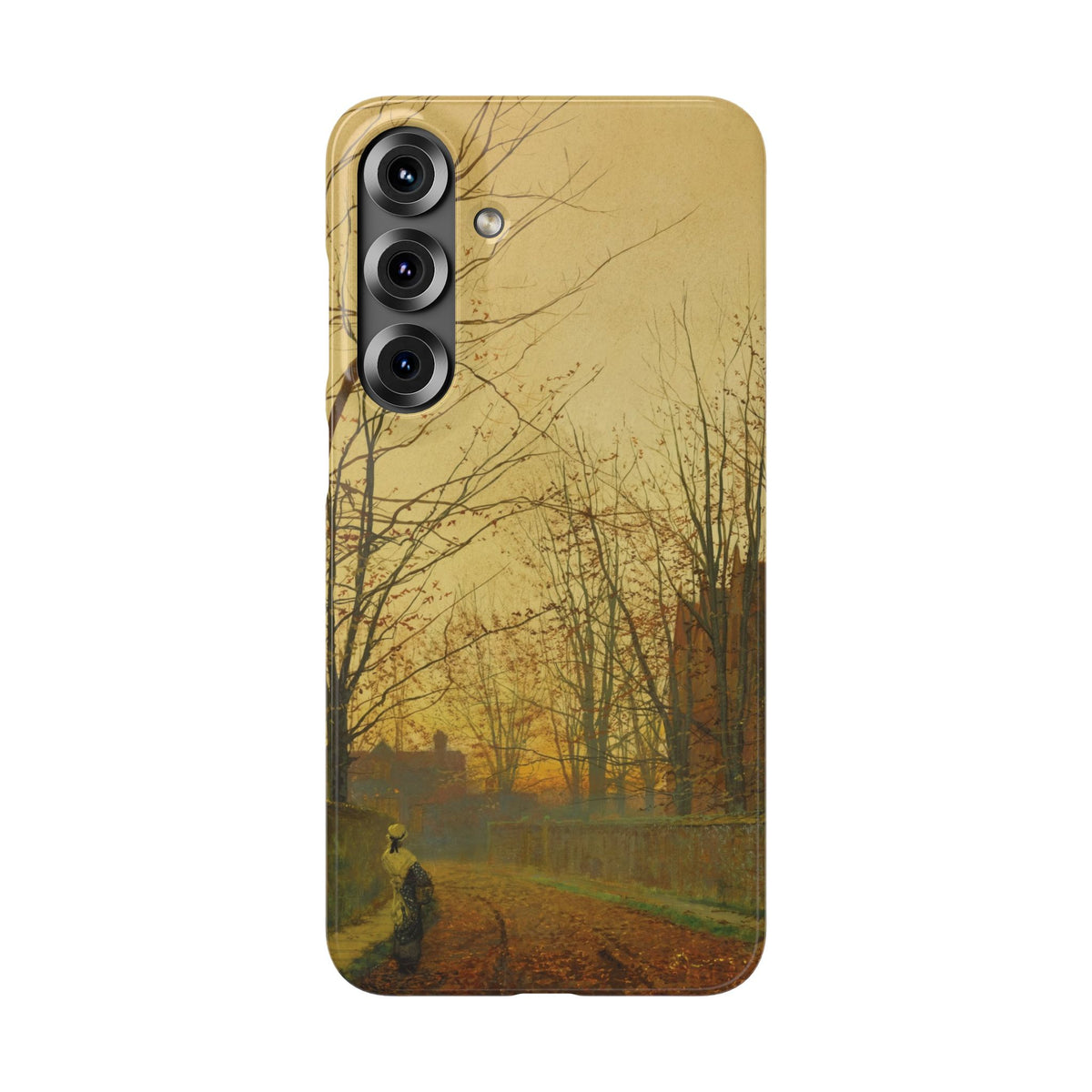 Late October 1882 by John Atkinson Grimshaw- Samsung Slim Case