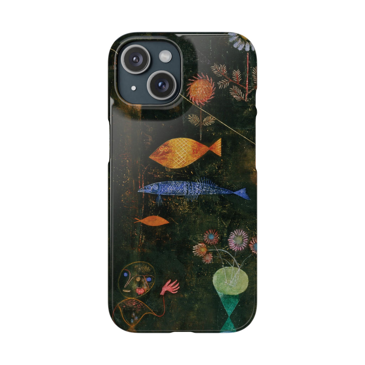 Fish Magic by Paul Klee - iPhone Slim Case