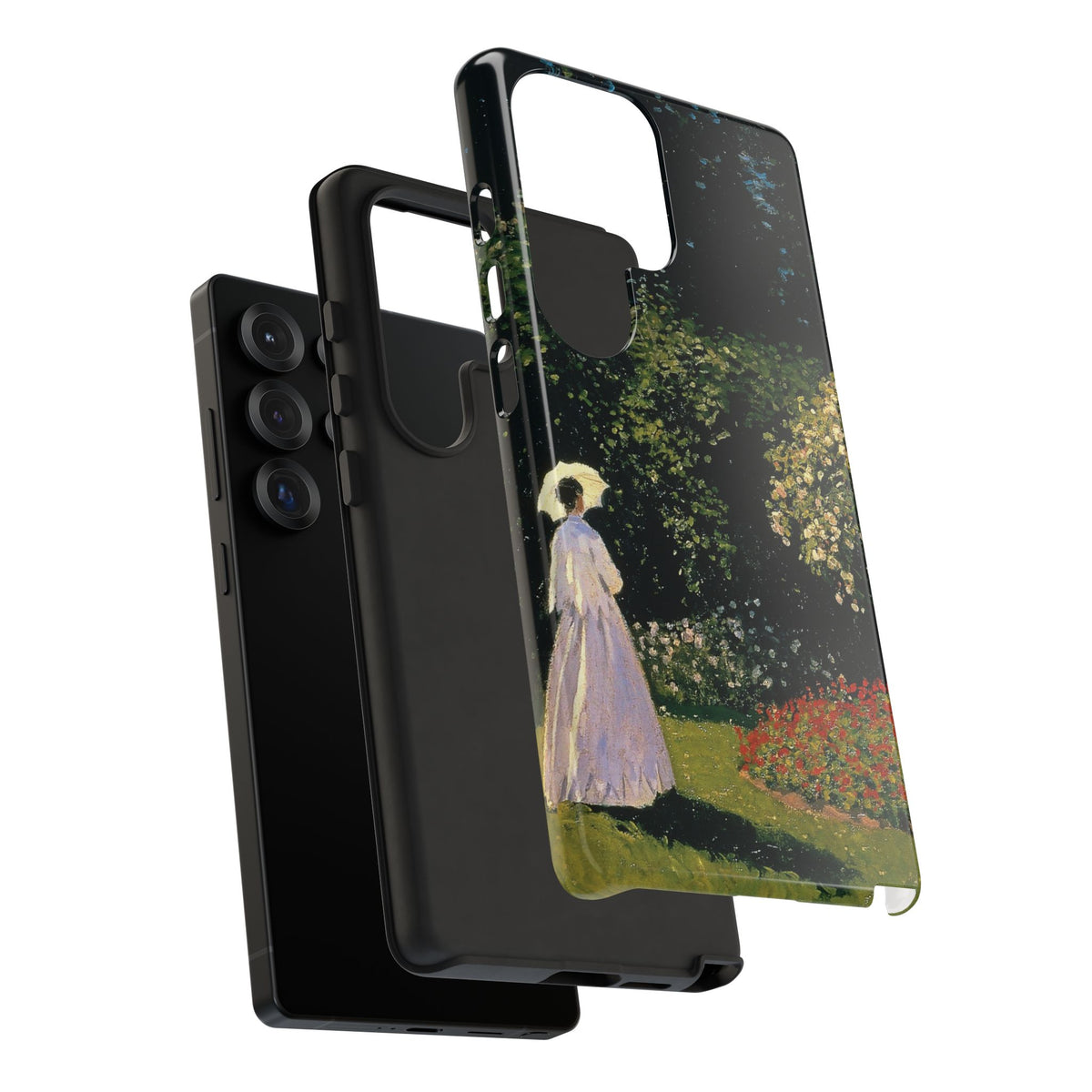 Woman in the Garden by Claude Monet - Samsung Tough Case