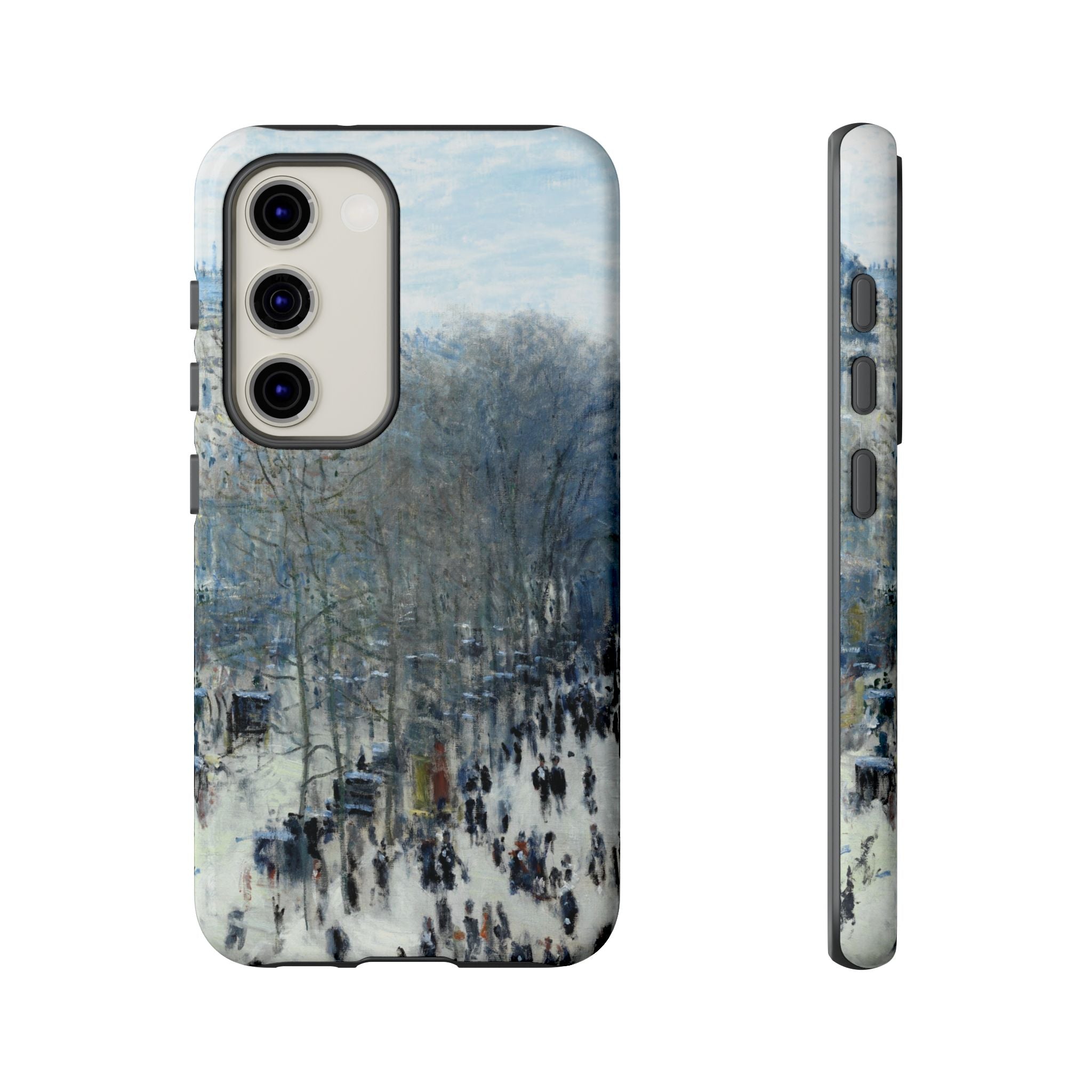 Boulevard des Capucines by Claude Monet - Samsung Tough Case
