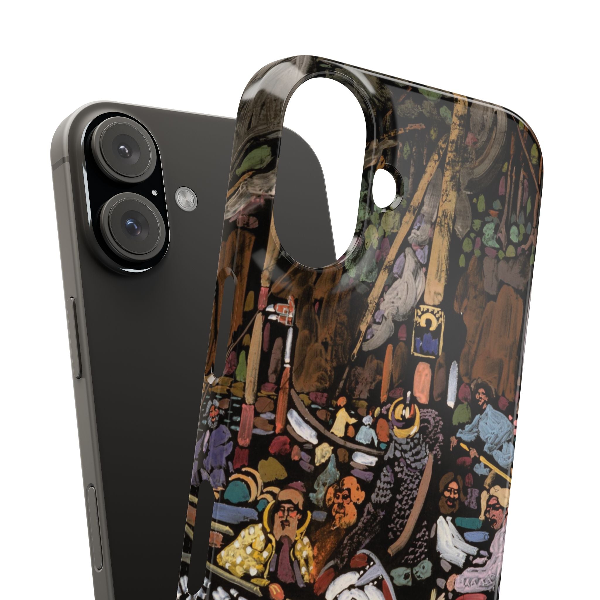 Lied (Chanson) by Vasily Kandinsky - iPhone Slim Case