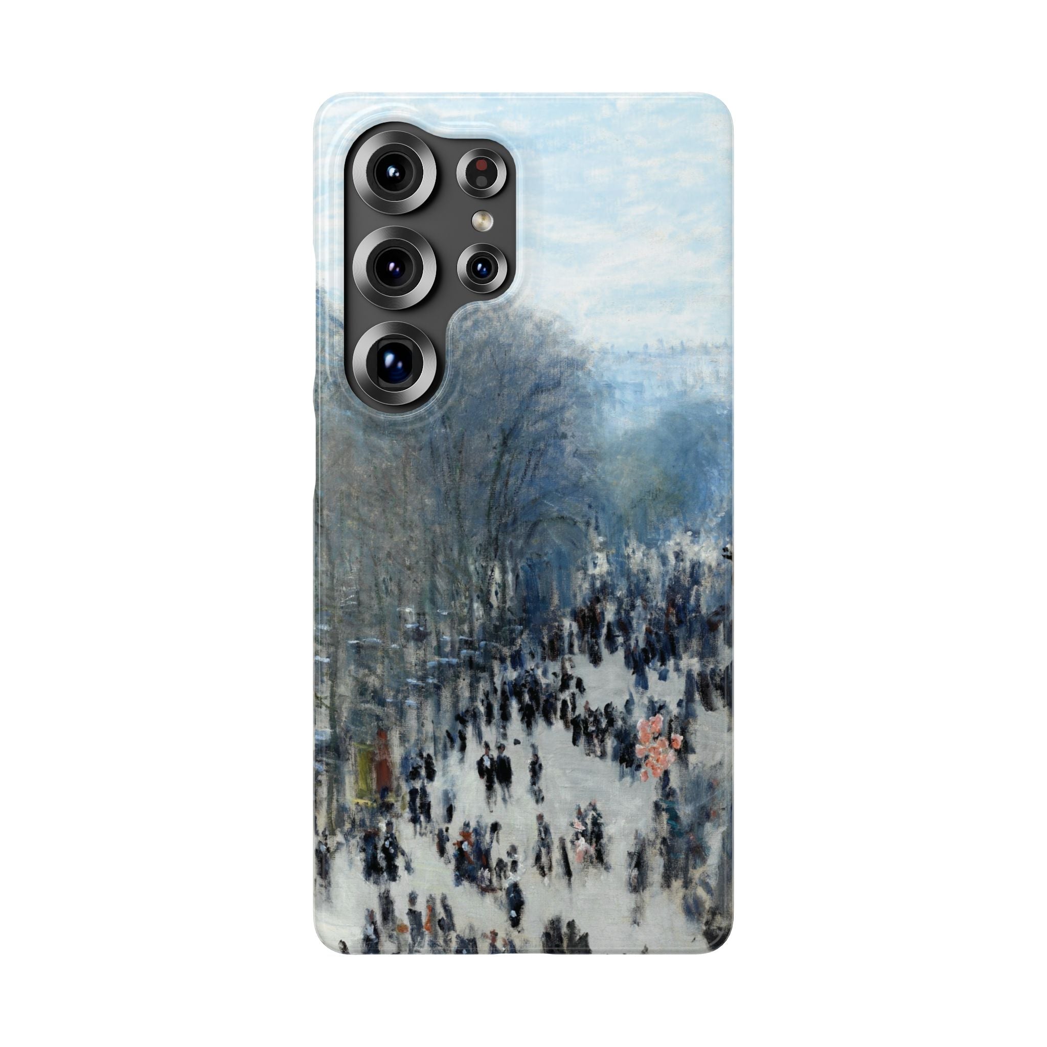 Boulevard des Capucines by Claude Monet - Samsung Slim Case