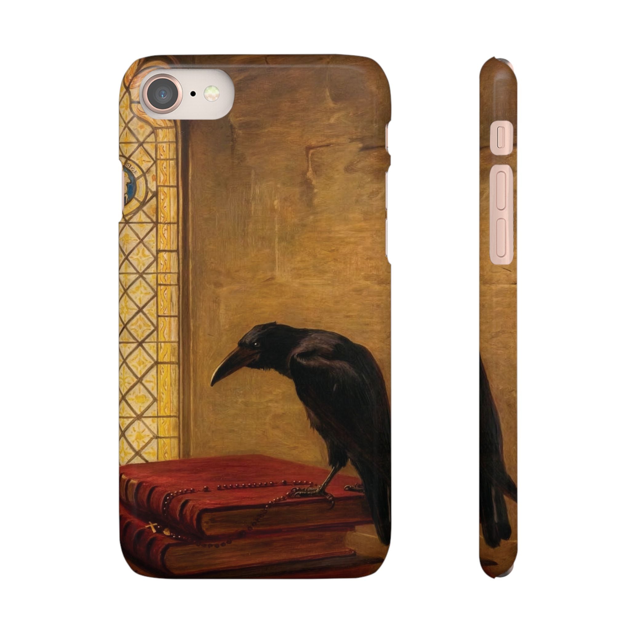 A Saint, from Jackdaw of Rheims by Briton Riviere - iPhone Slim Case