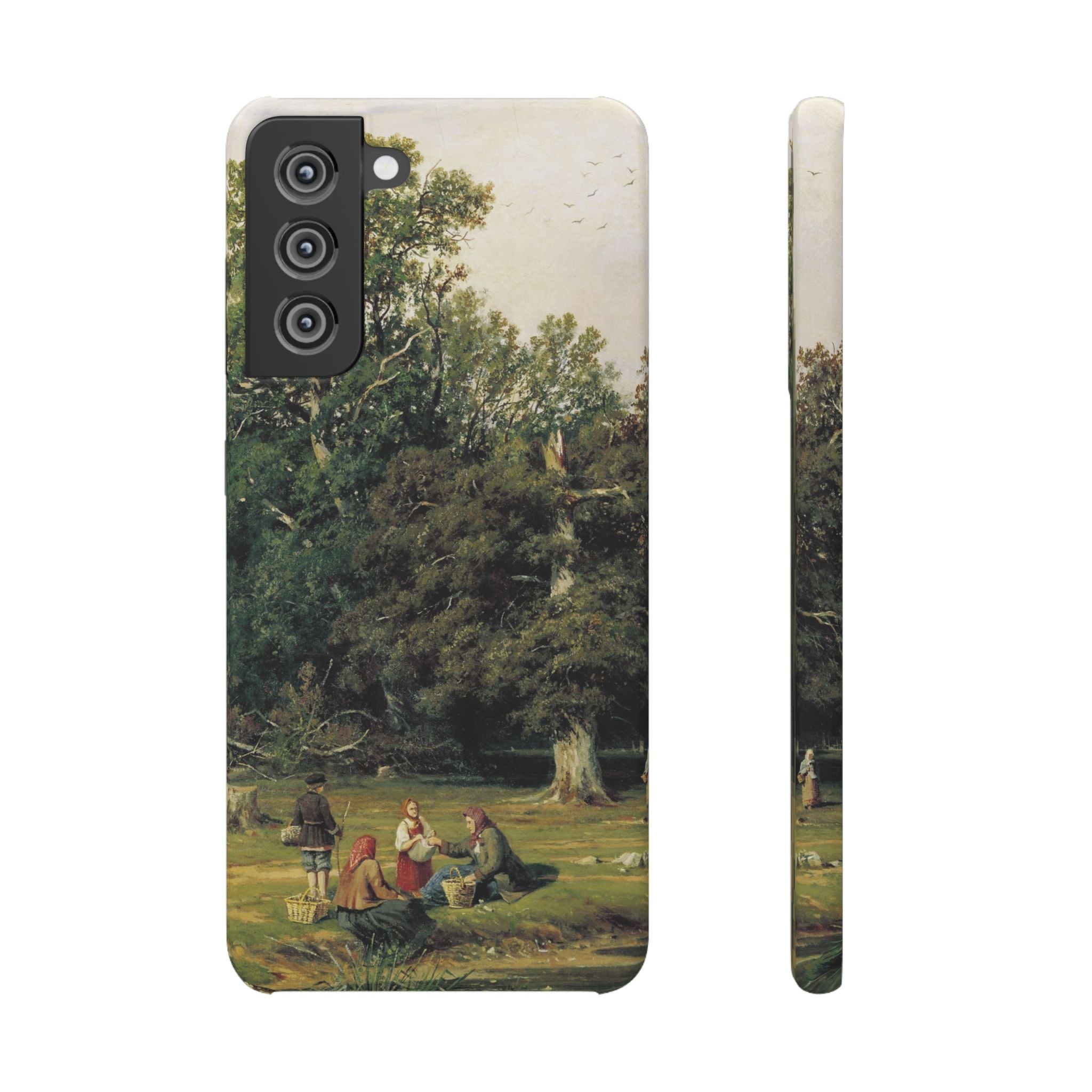 For Mushrooms by Ivan Ivanovich Shishkin - Samsung Slim Case